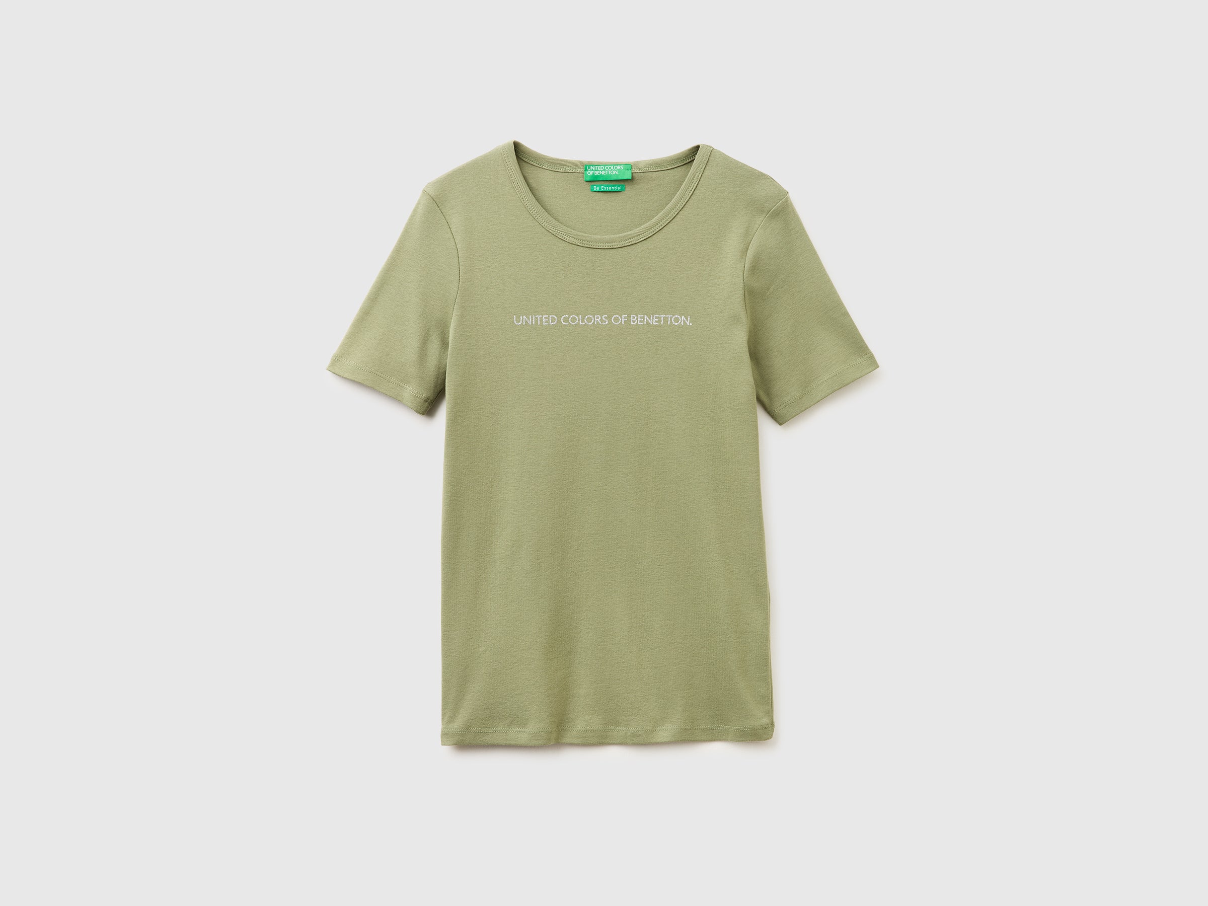 Short sleeve t-shirt with glitter logo - ucb_image_FS