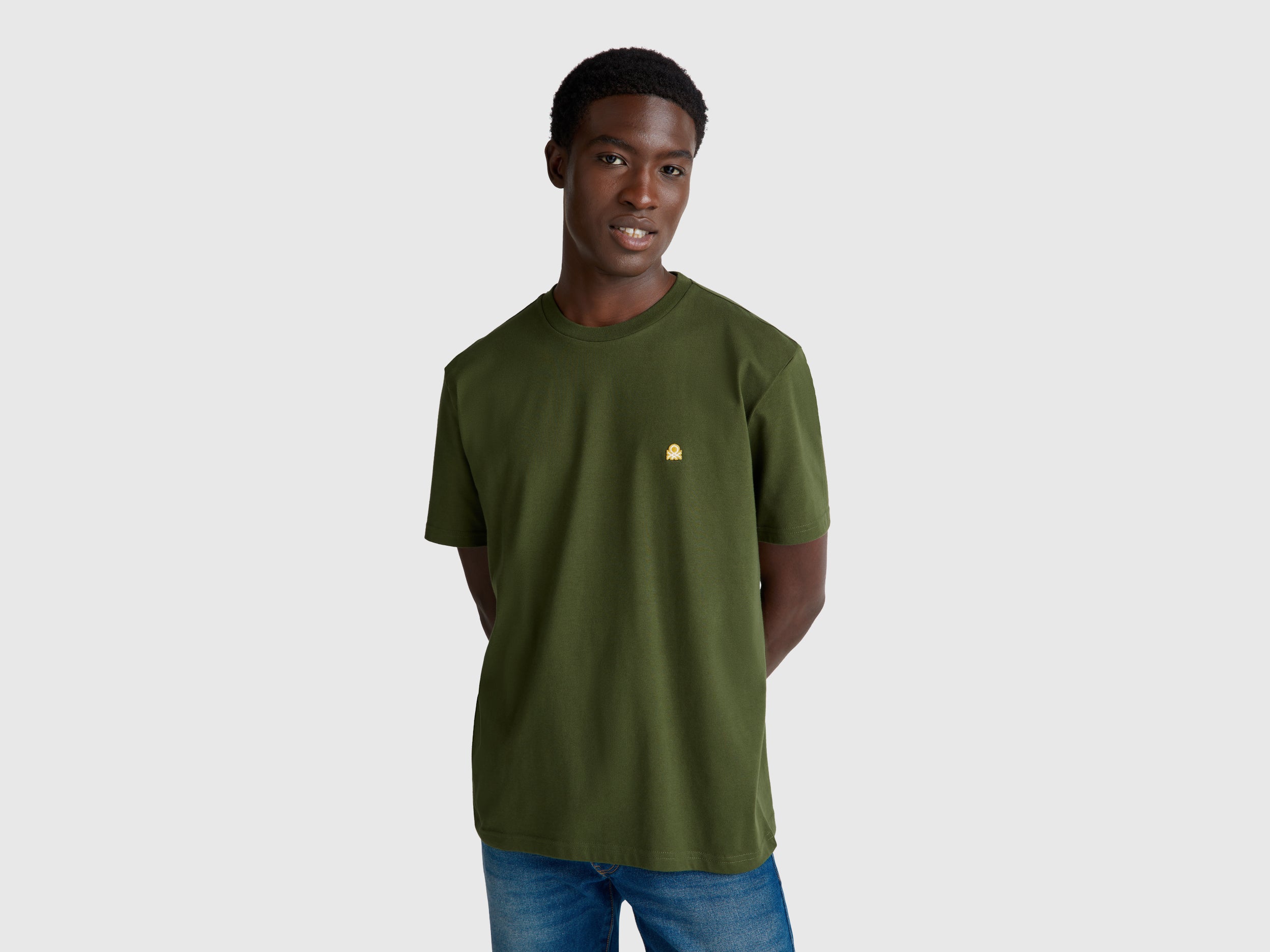 T-shirt básica de algodão - ucb_image_F