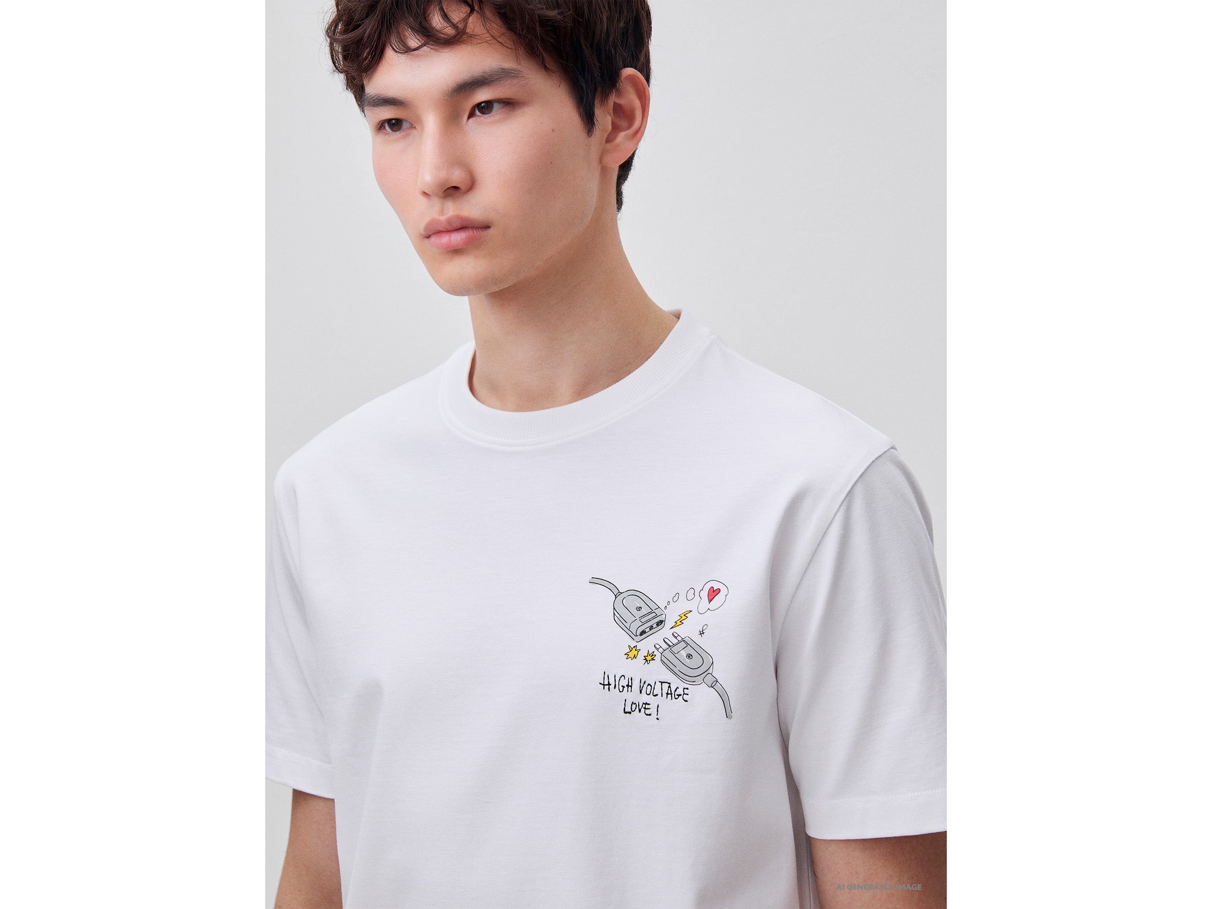 T-shirt regular fit com estampa - ucb_image_FY