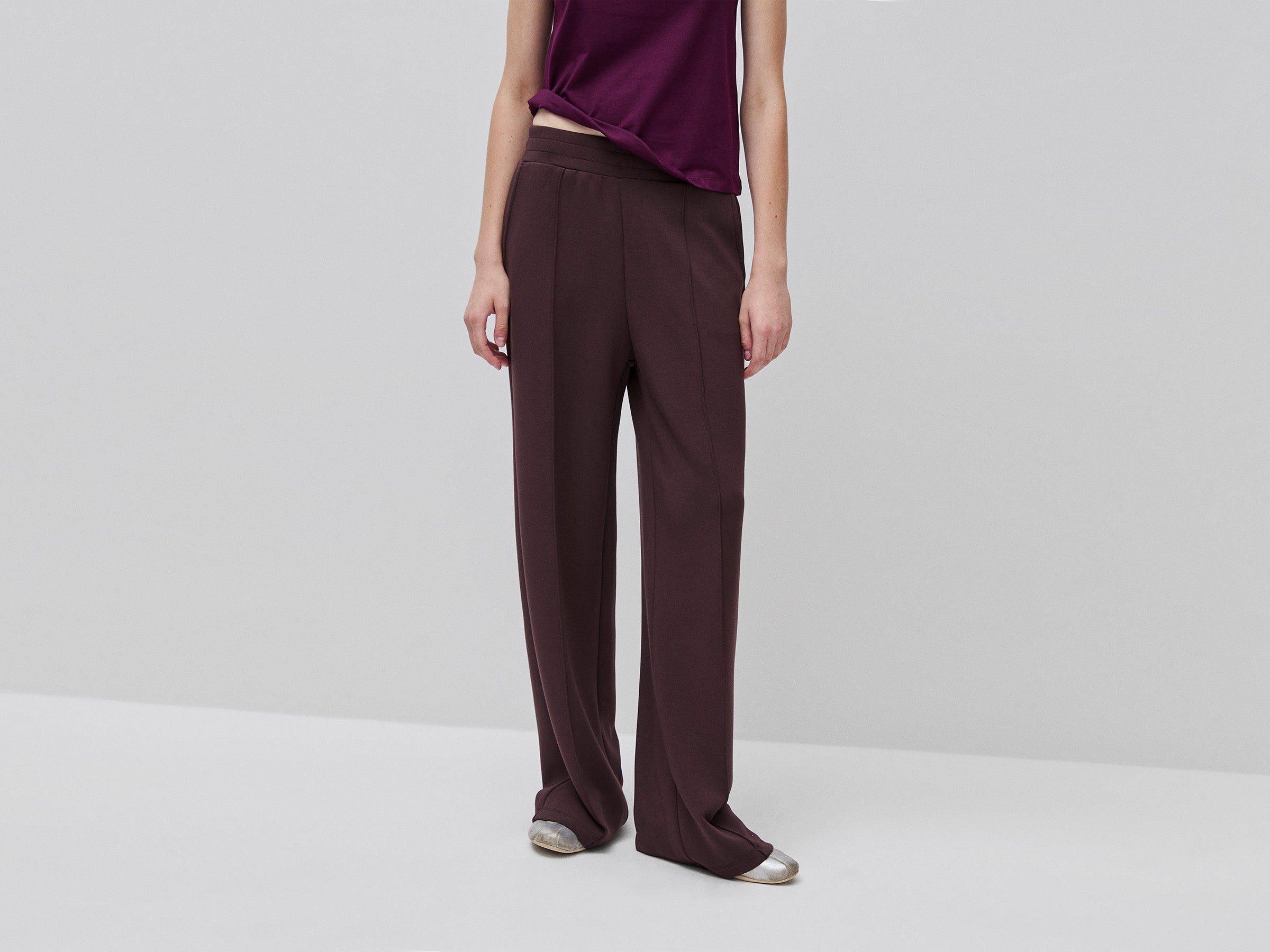 Calças fluidas comfort fit - ucb_image_F