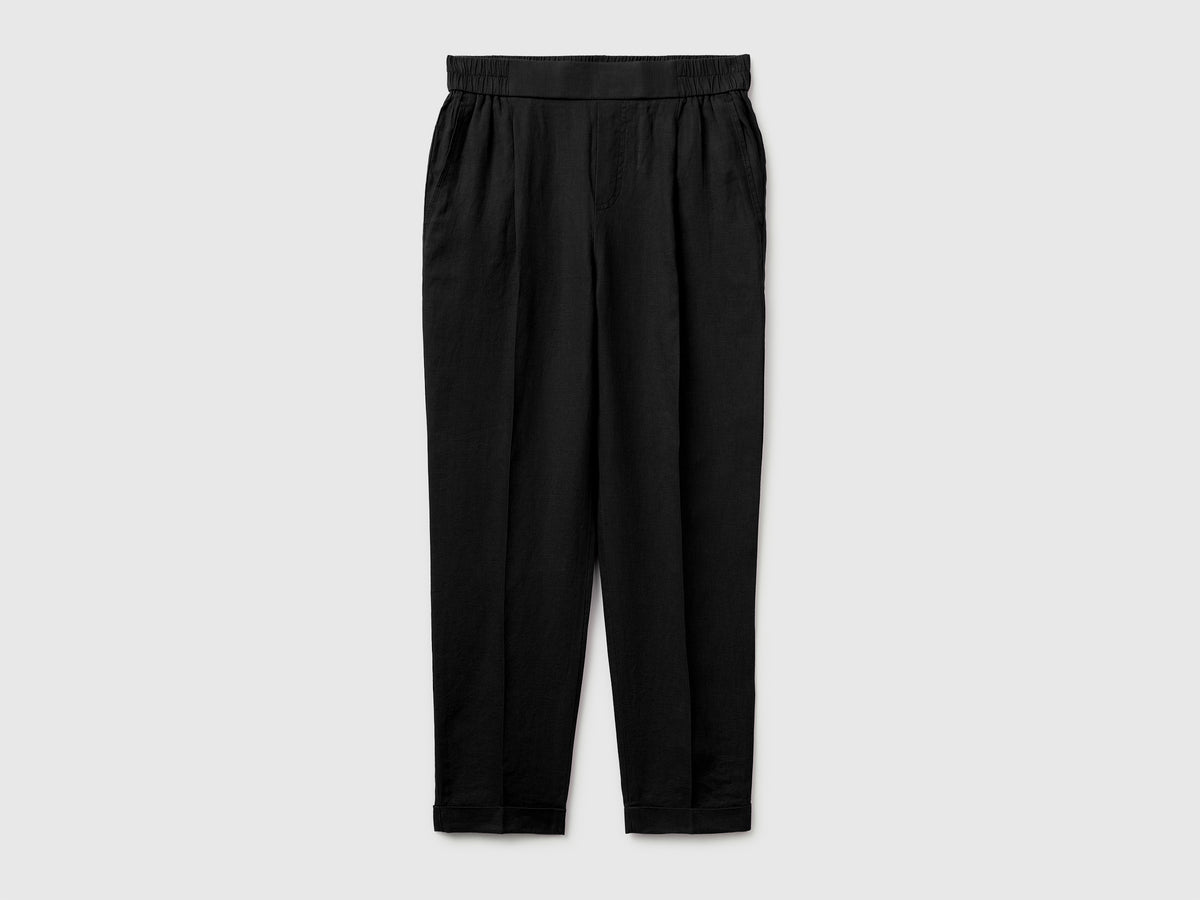Calças cigarette 100% linho - ucb_image_FS
