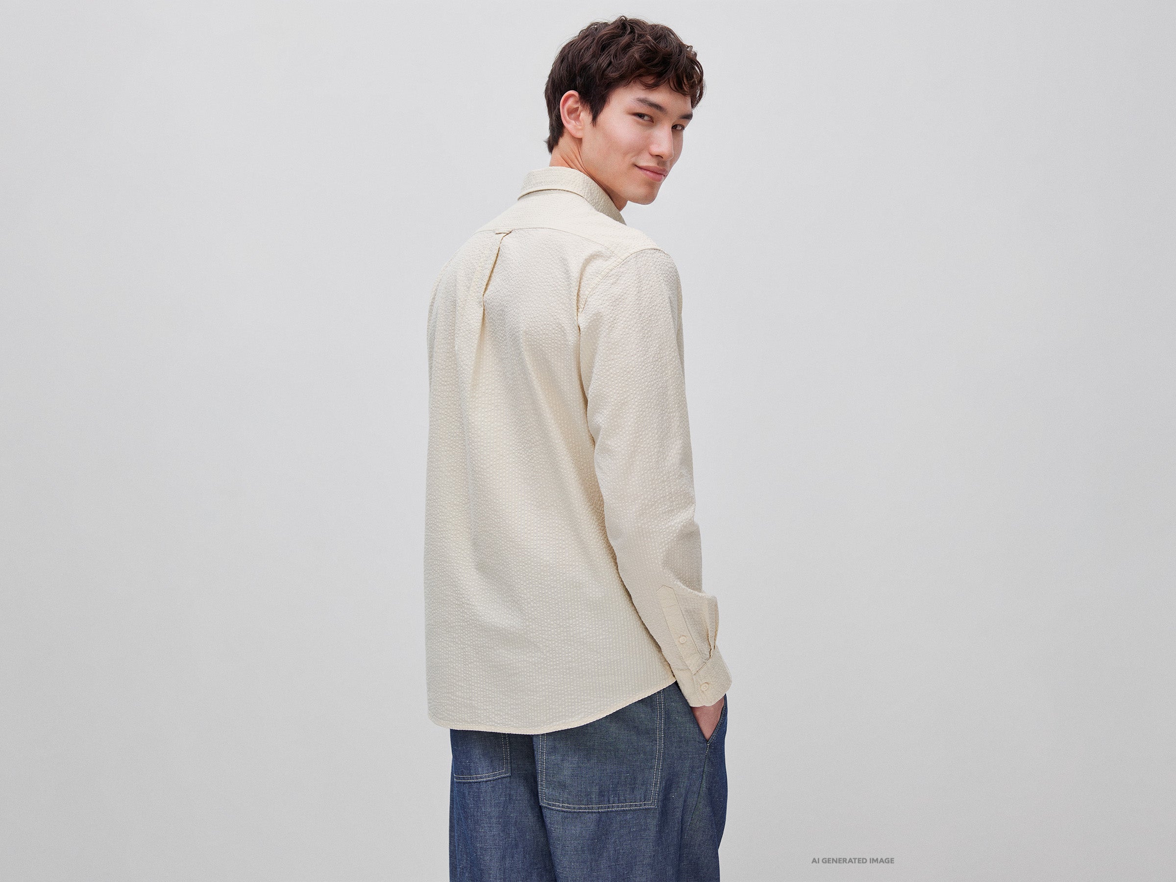 Camisa leve button down - ucb_image_B