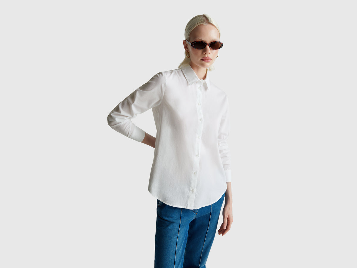 Regular fit shirt in lightweight cotton - ucb_image_F