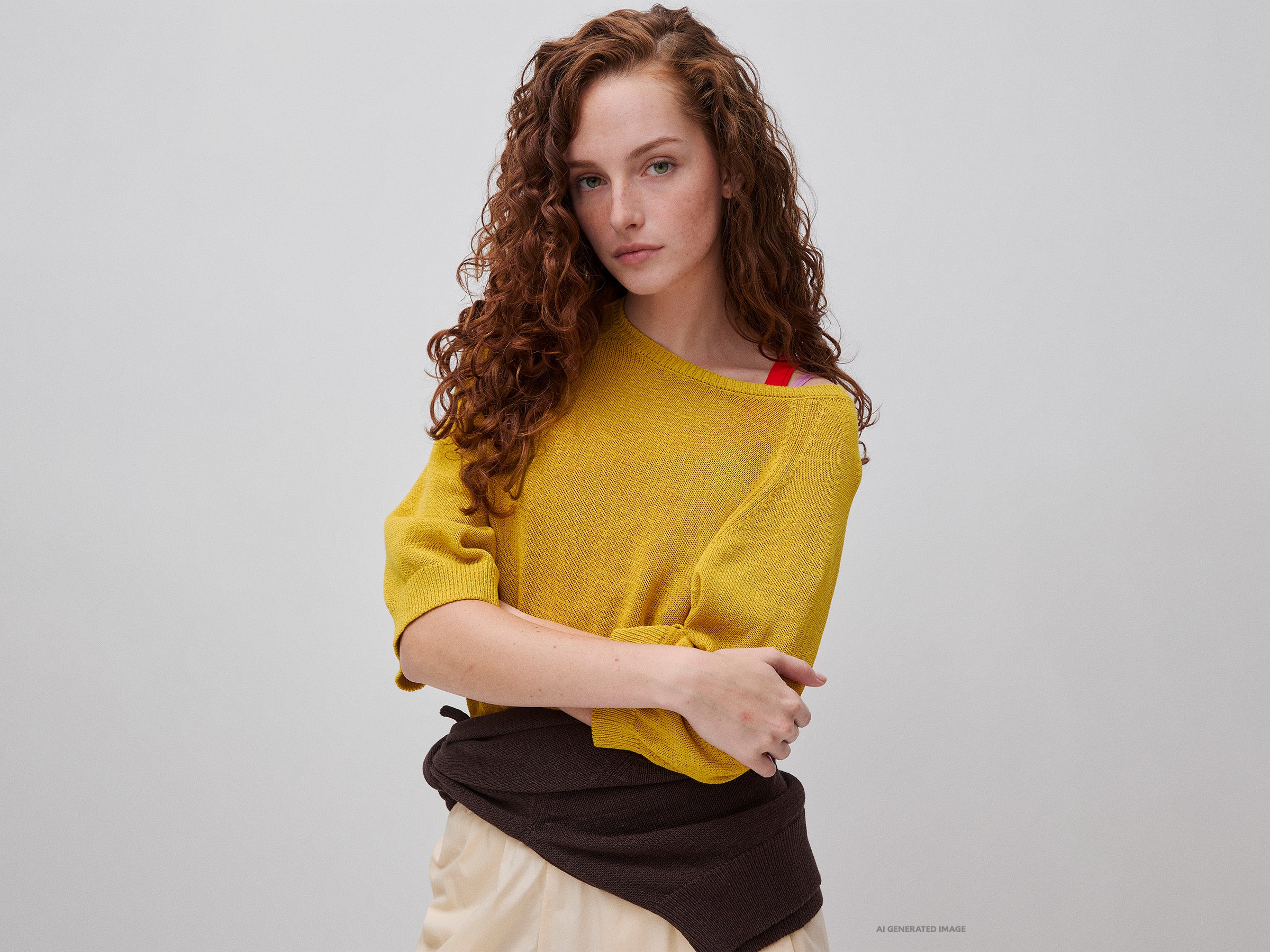 Camisola over em mistura de linho - ucb_image_F
