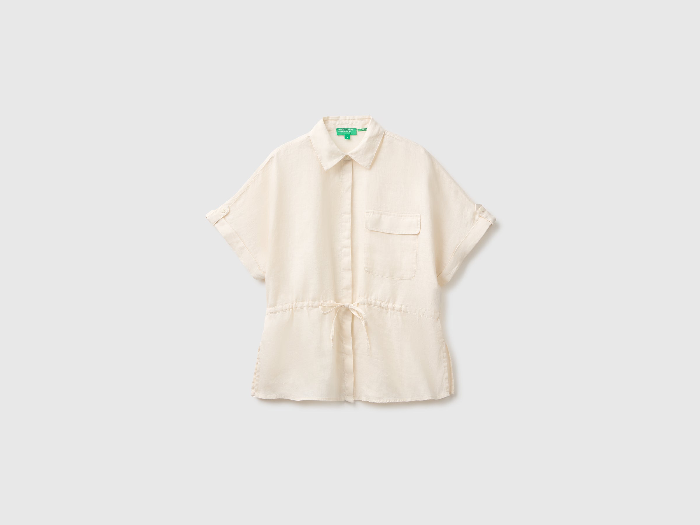 Camisa sahariana em linho puro - ucb_image_FS