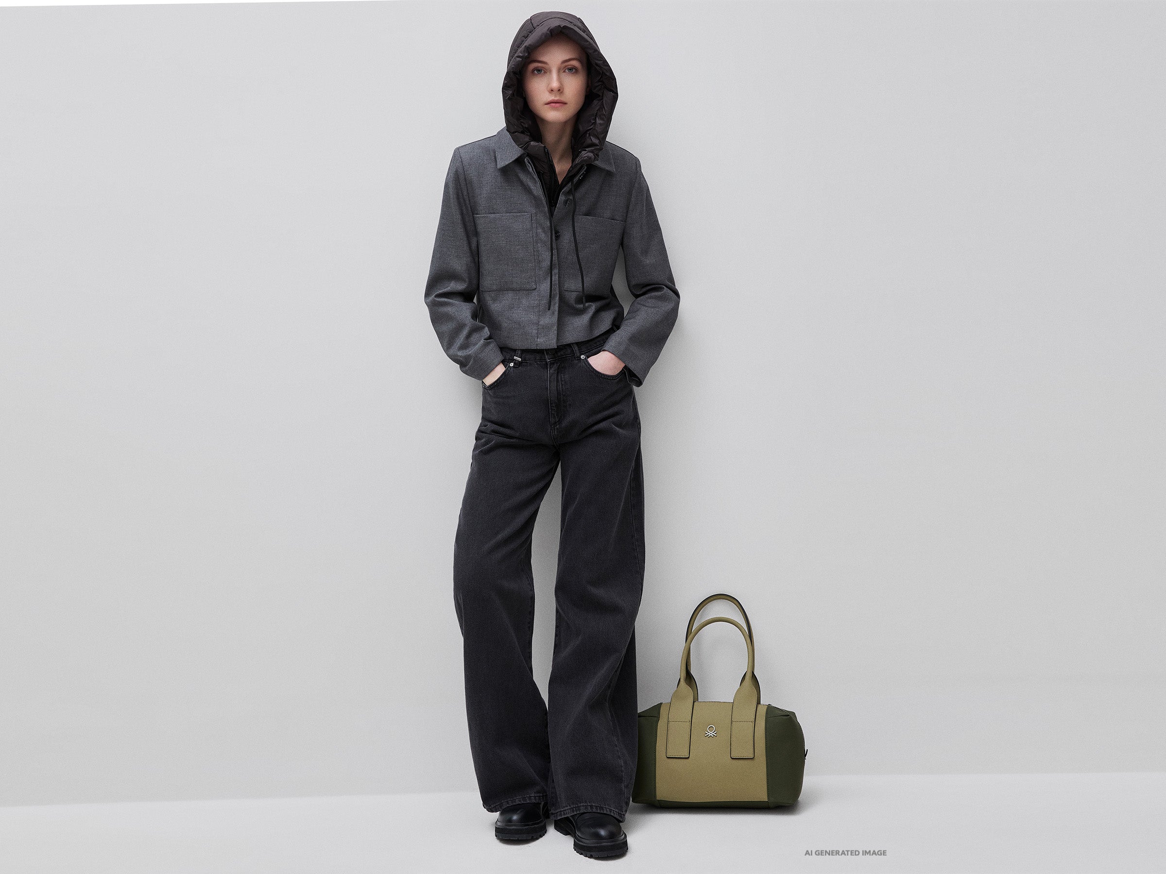 Casaco curto com bolsos - ucb_image_FY