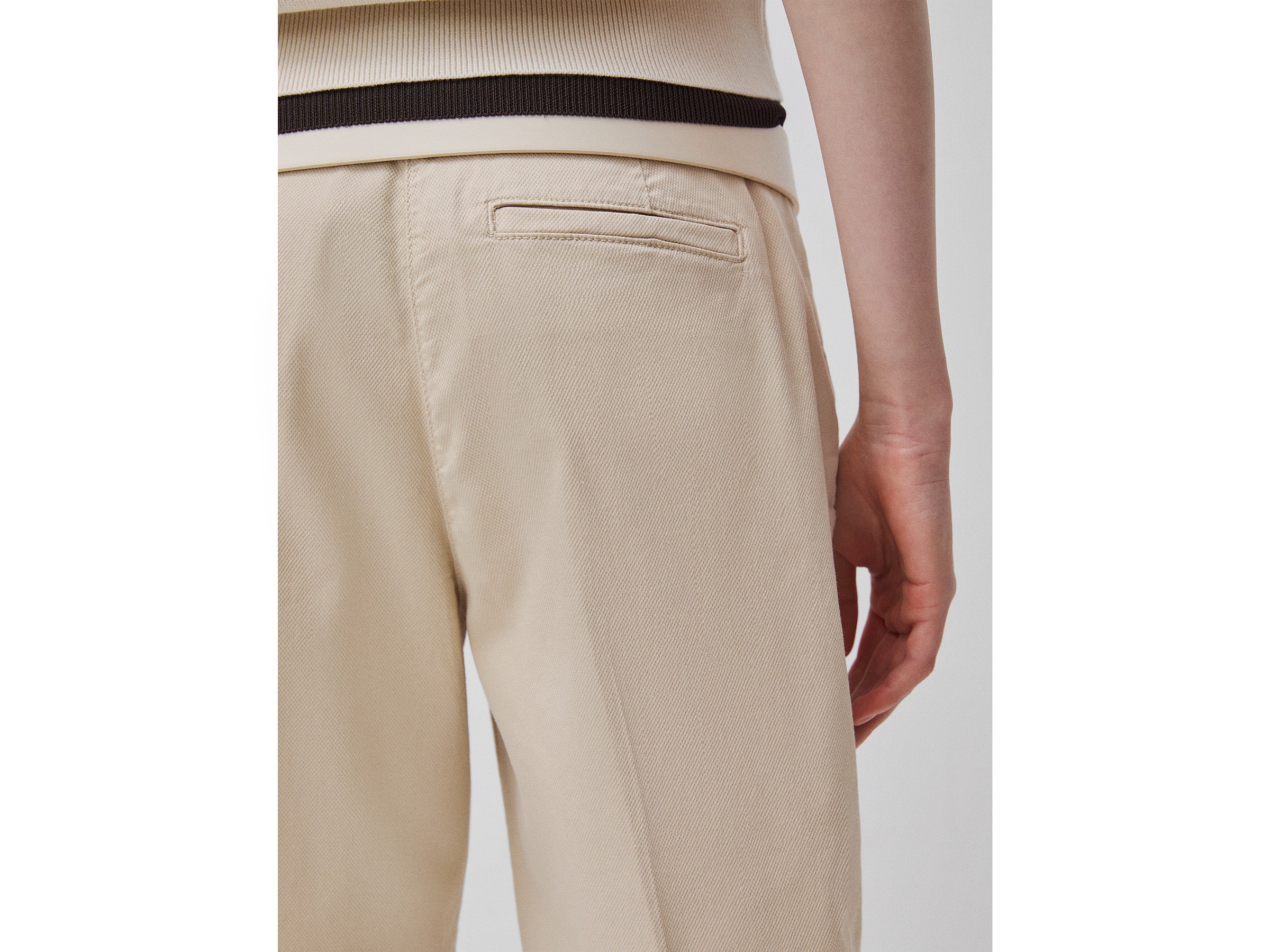 Bermudas com dobra em algodão stretch - ucb_image_FY