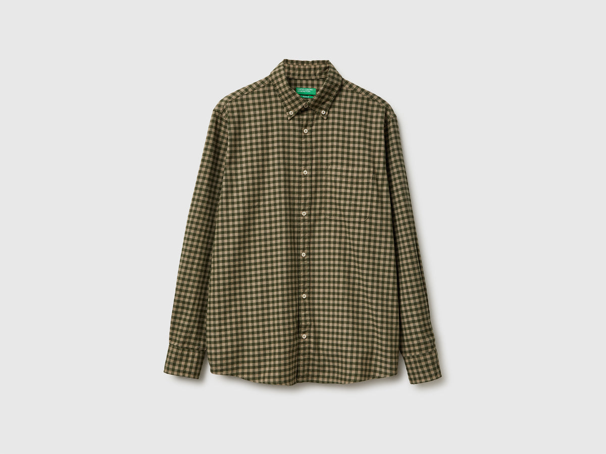 Camisa button down em flanela - ucb_image_FS