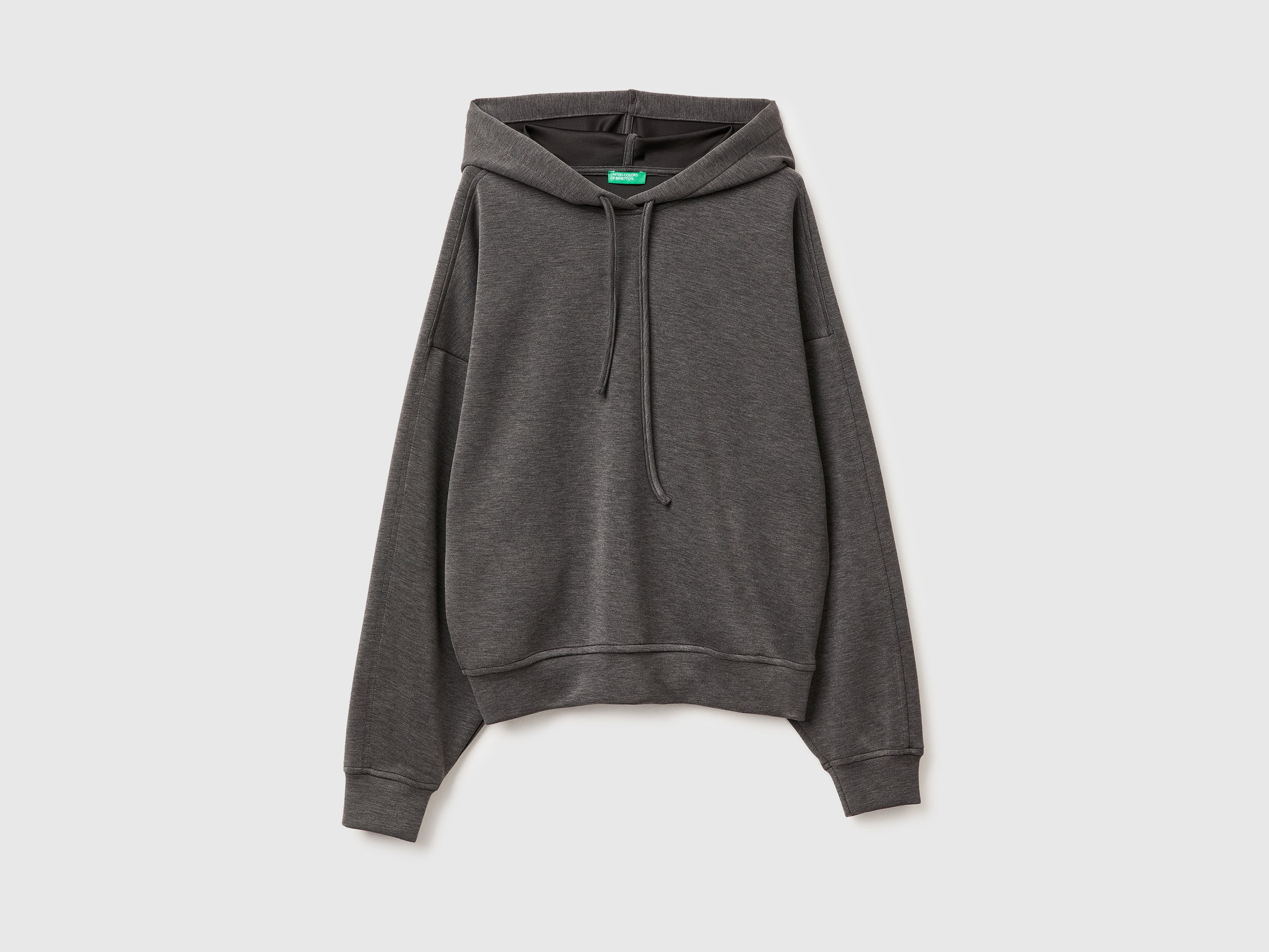 Sweat com capuz em mistura de viscose - ucb_image_FS