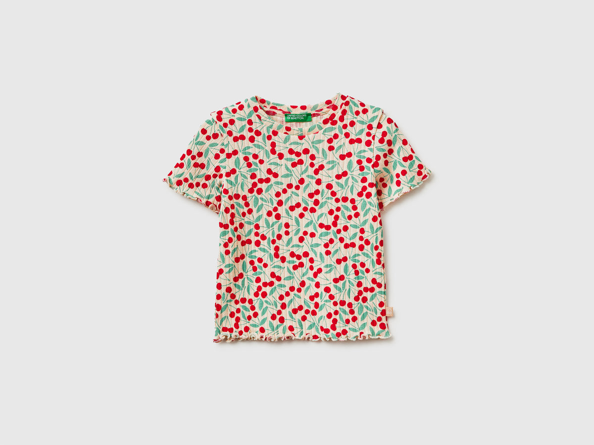 Ribbed printed T-shirt - ucb_image_FS