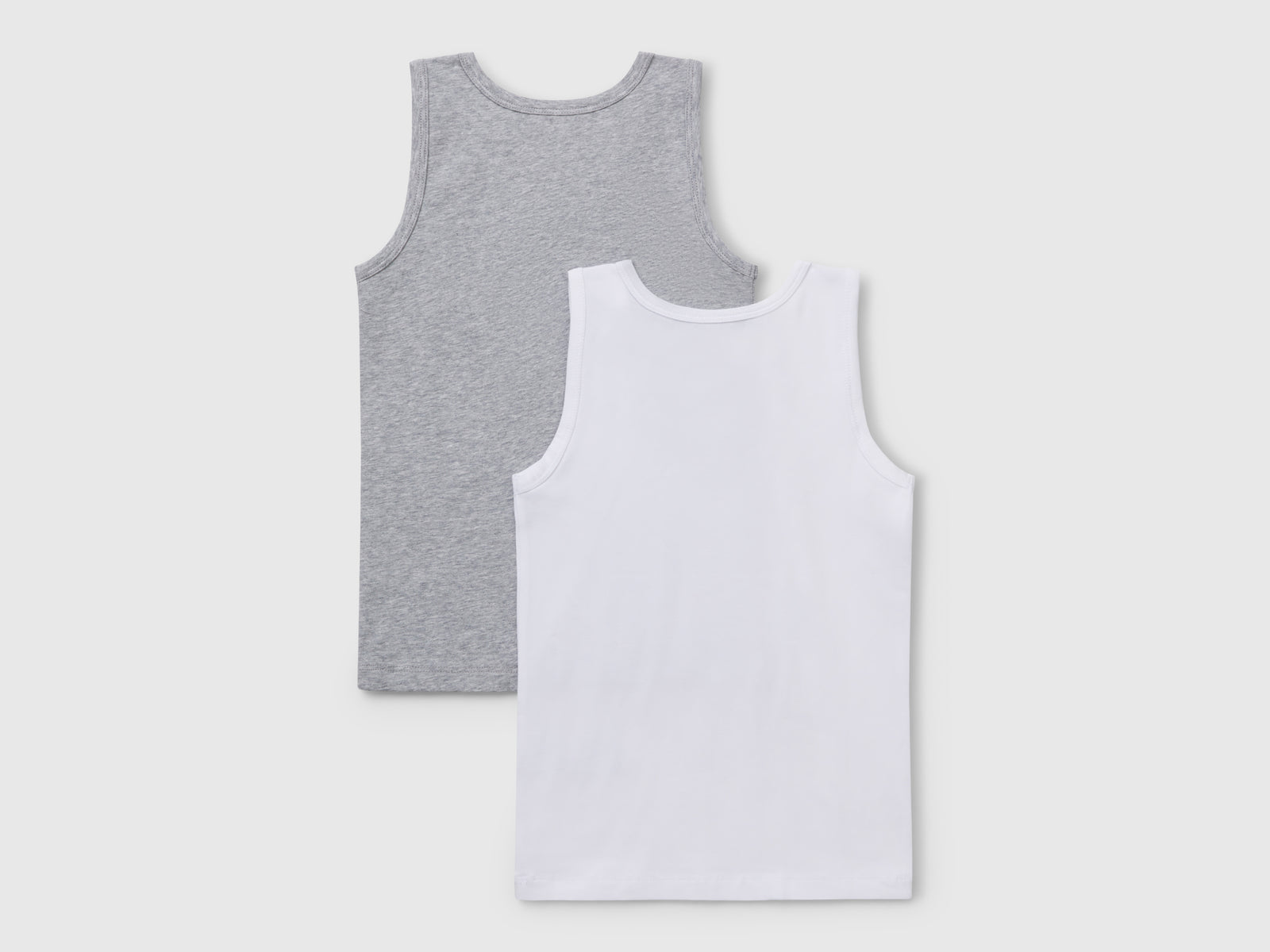 Two tank tops in stretch organic cotton - ucb_image_BS