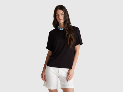 T-shirt slim fit em viscose stretch - ucb_image_F