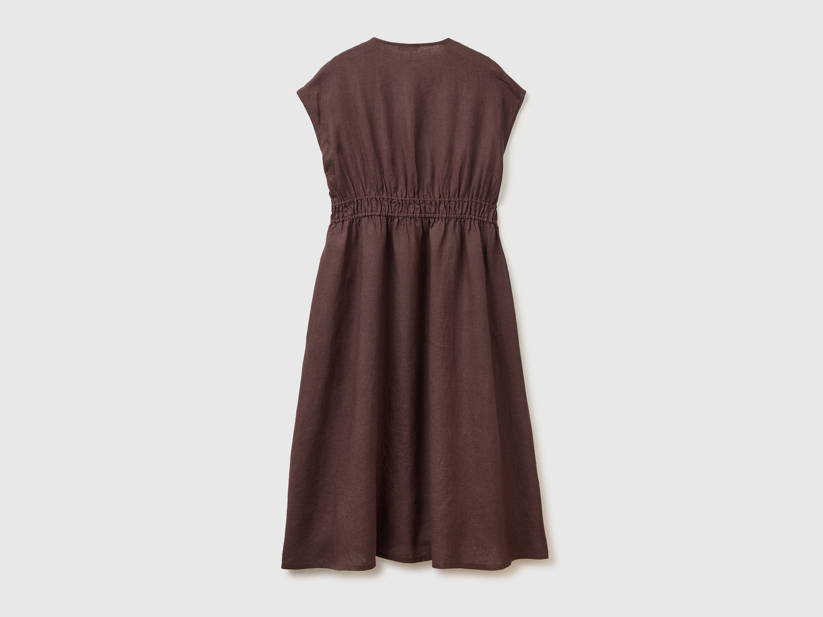 Vestido evasé em linho puro - ucb_image_BS