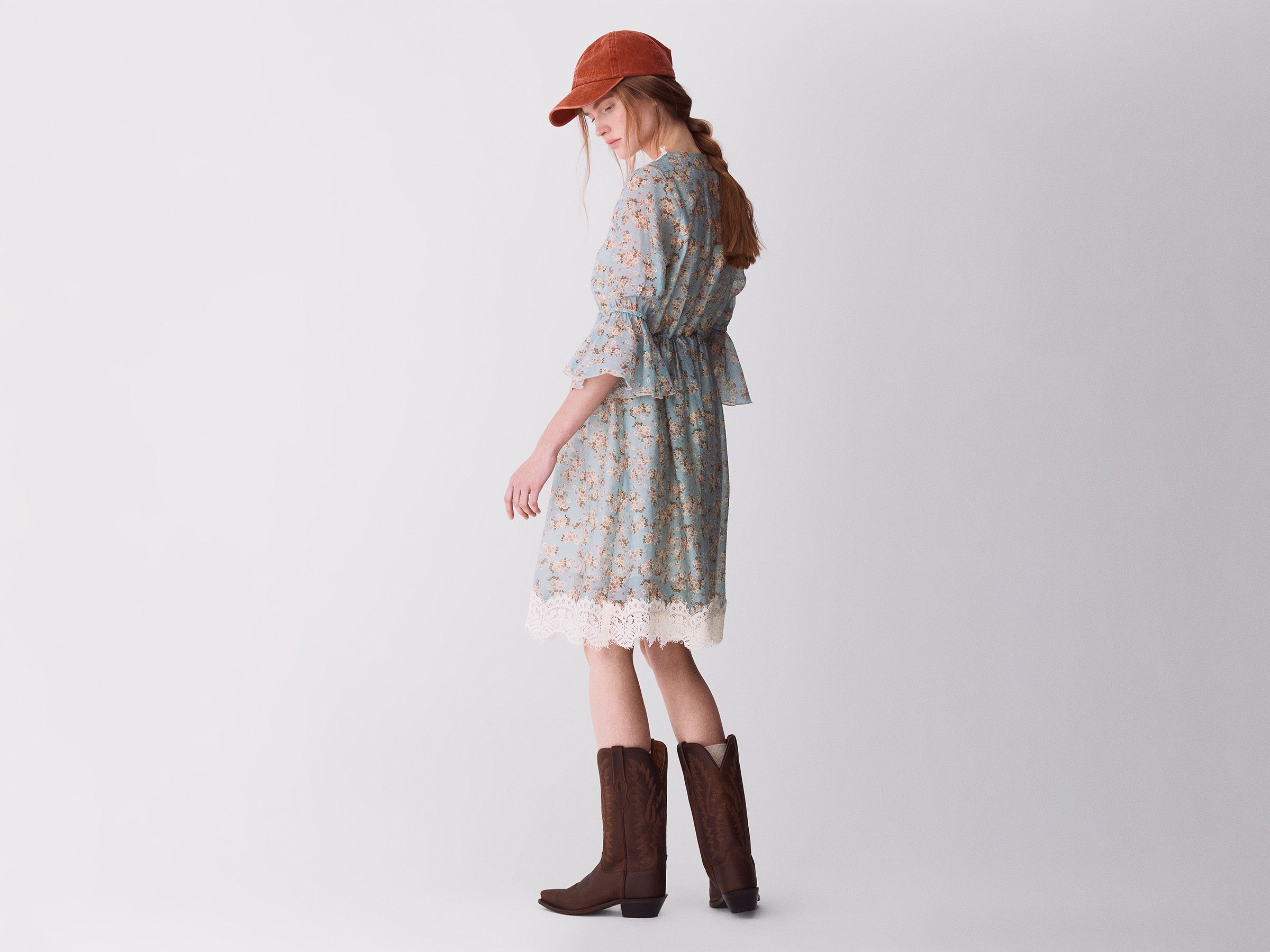 Vestido estampado com renda - ucb_image_B