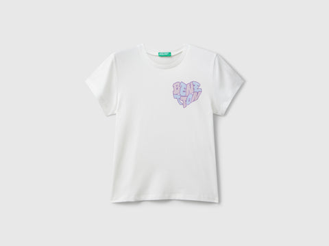 T-shirt com logótipo glitter - ucb_image_FS