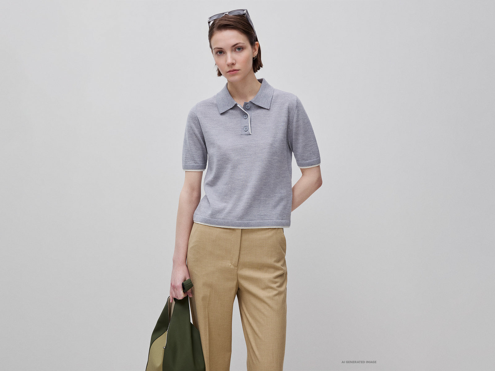 Camisola polo 100% lã Merino - ucb_image_F