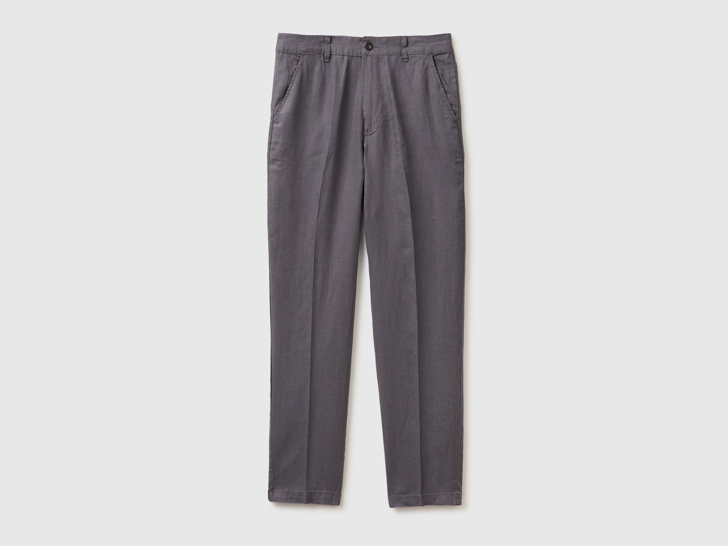 Chinos straight em puro linho - ucb_image_FS