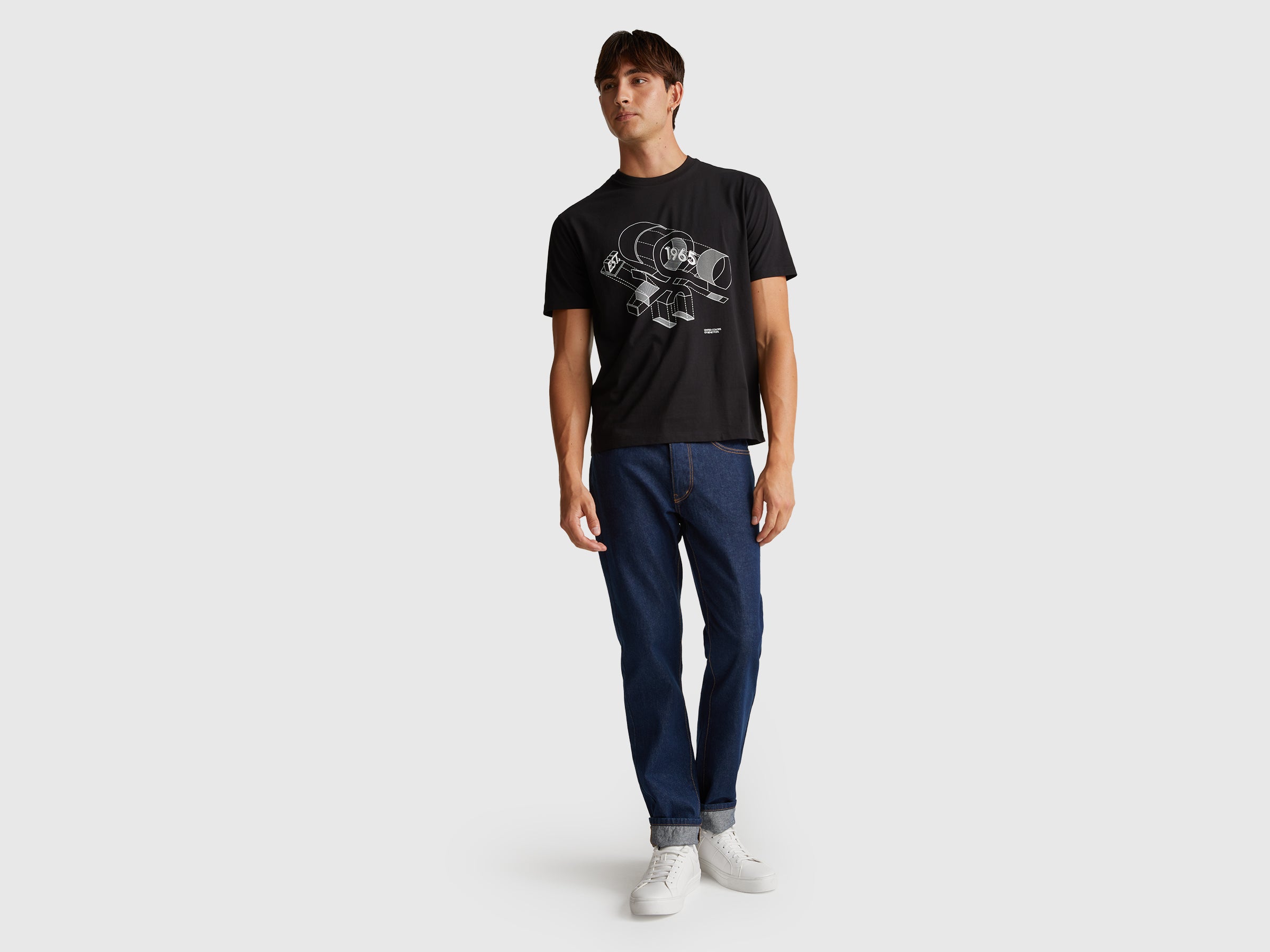 T-shirt em algodão com logótipo - ucb_image_FY