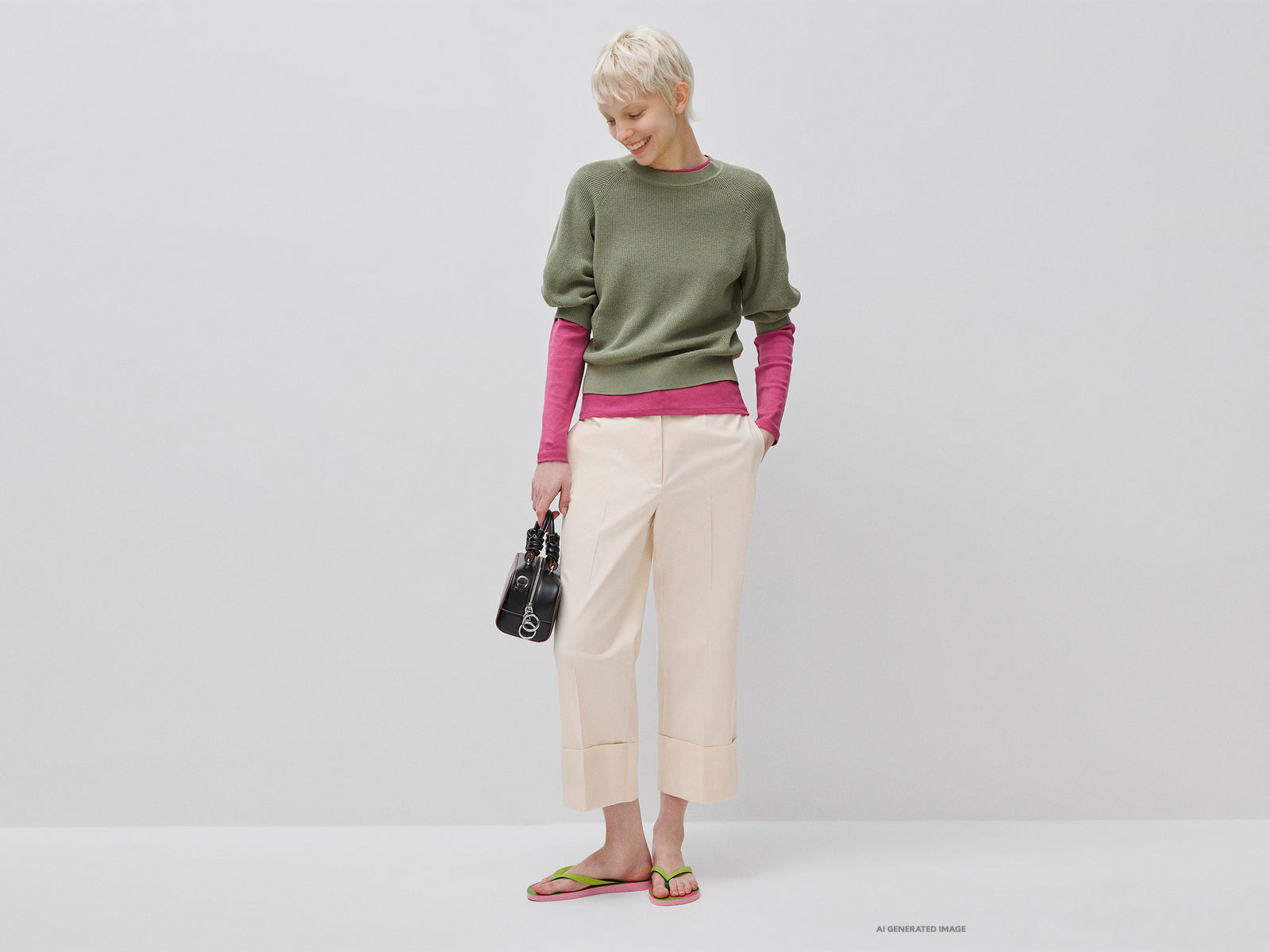 Cuffed trousers