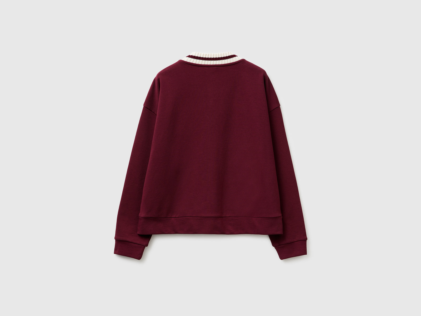 Sweatshirt cardigan with buttons - ucb_image_BS