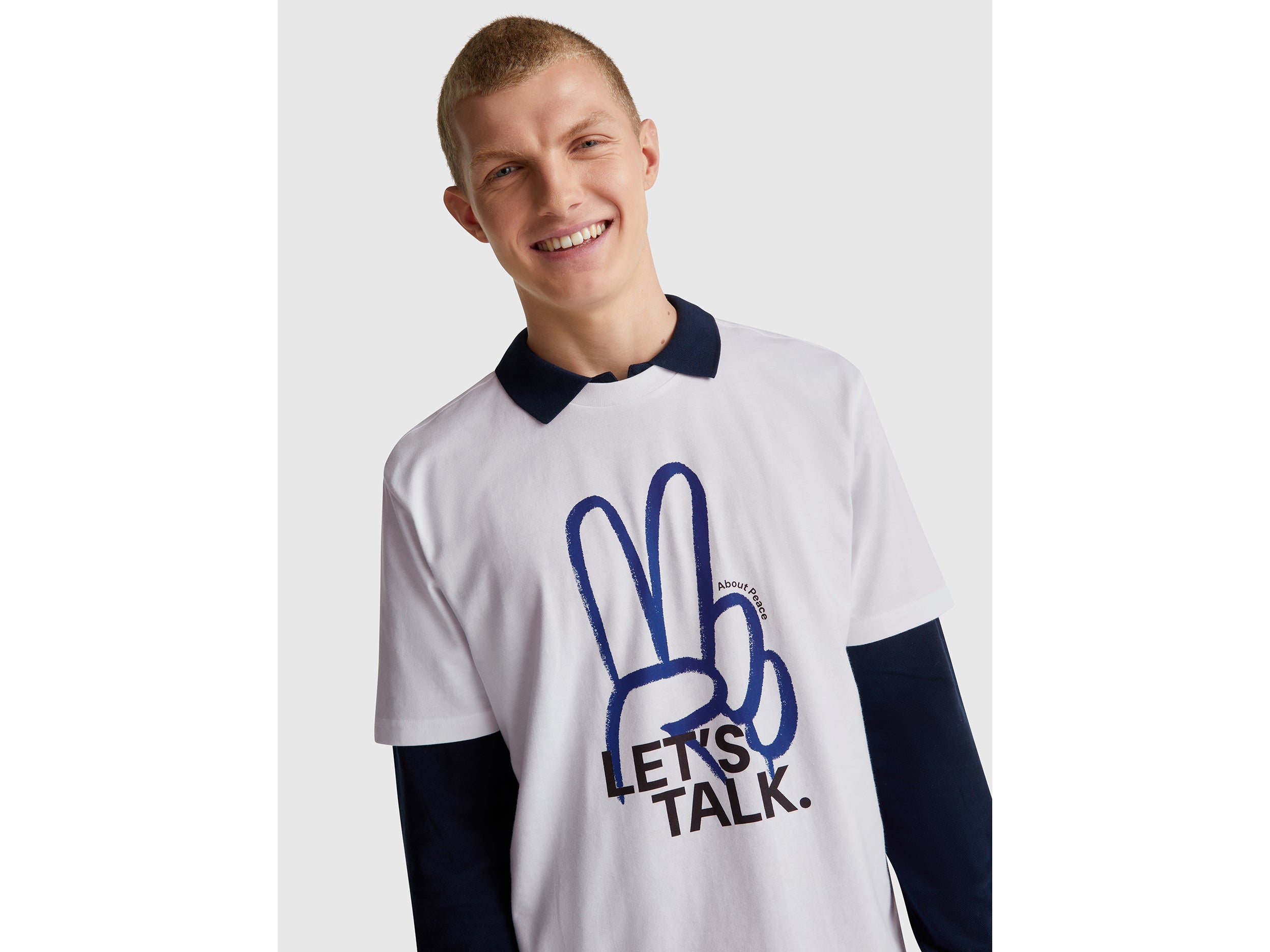 T-shirt relaxed fit com estampa - ucb_image_FY