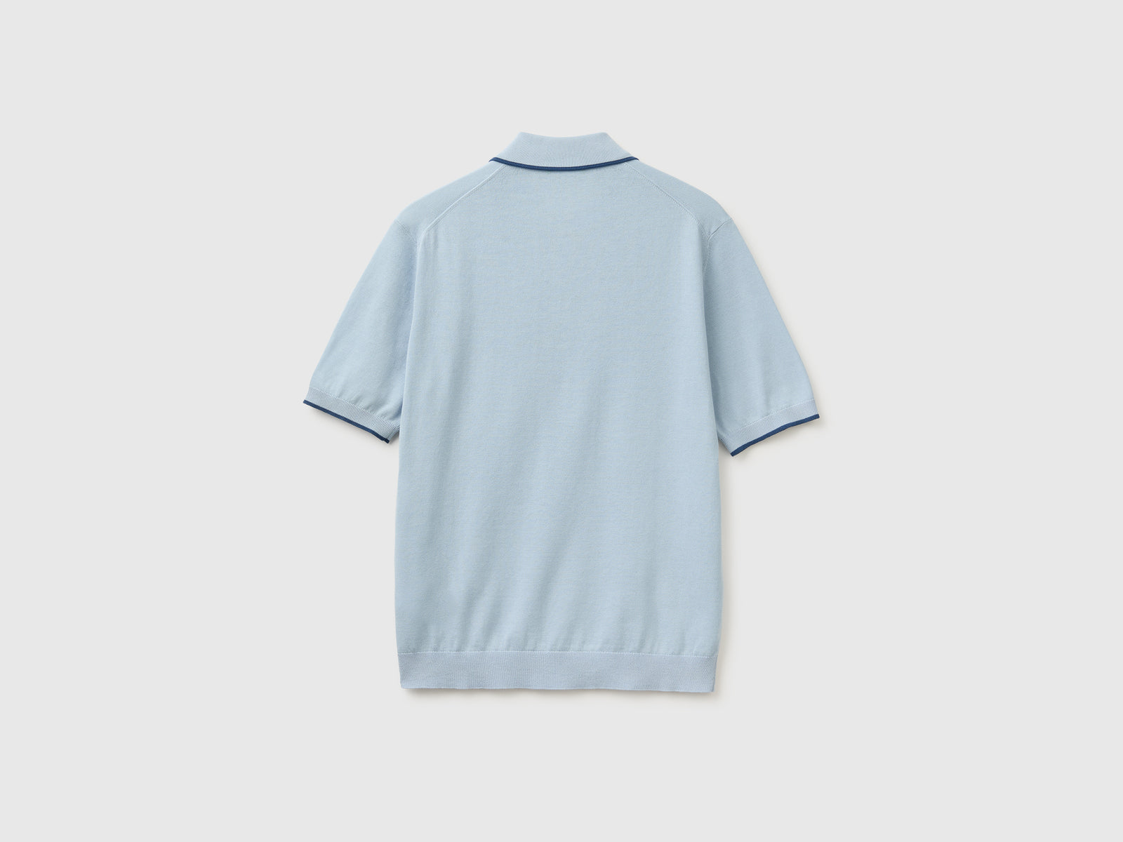100% cotton knitted polo shirt - ucb_image_BS