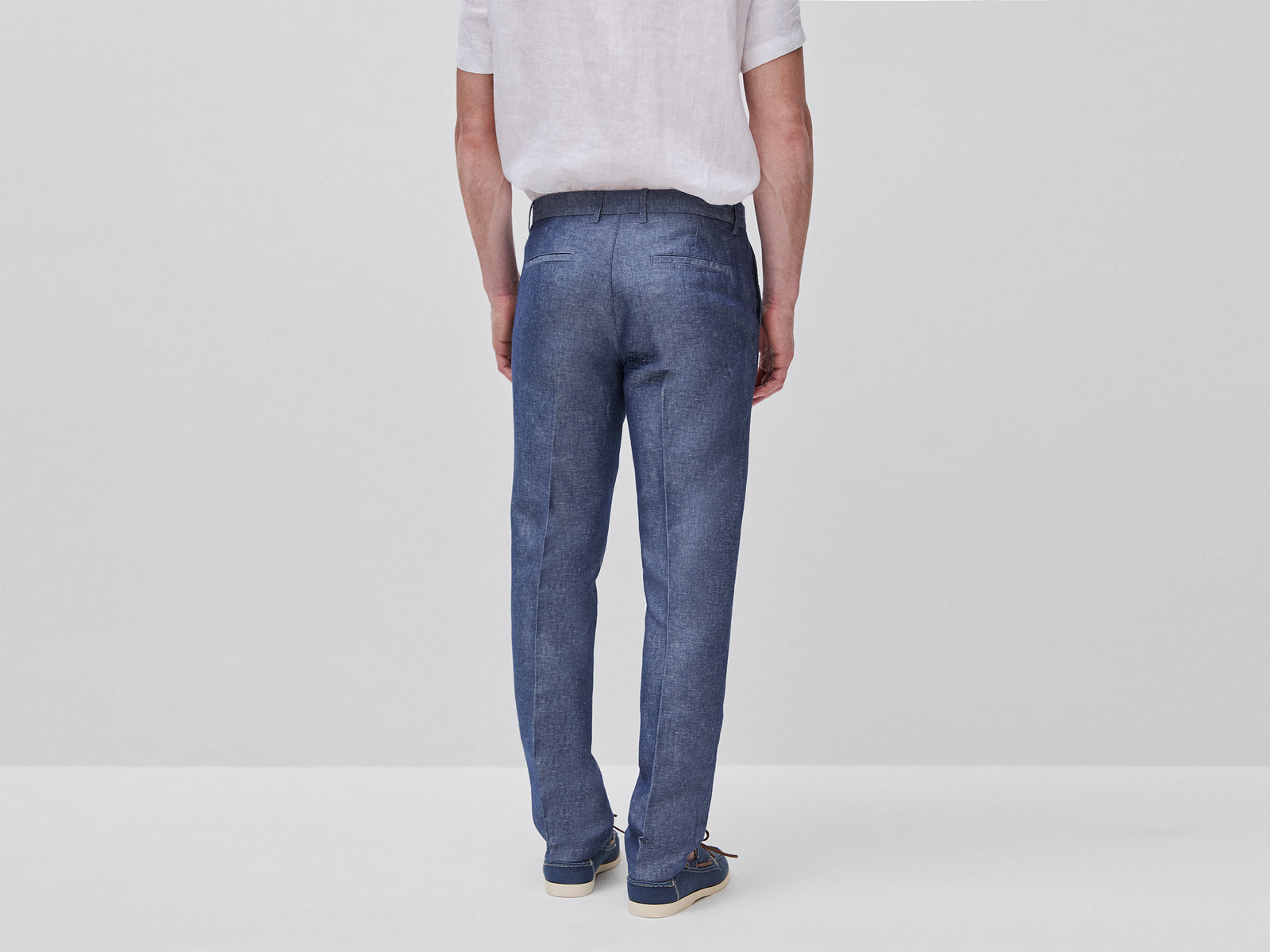 Chinos regular fit em mistura de linho - ucb_image_B
