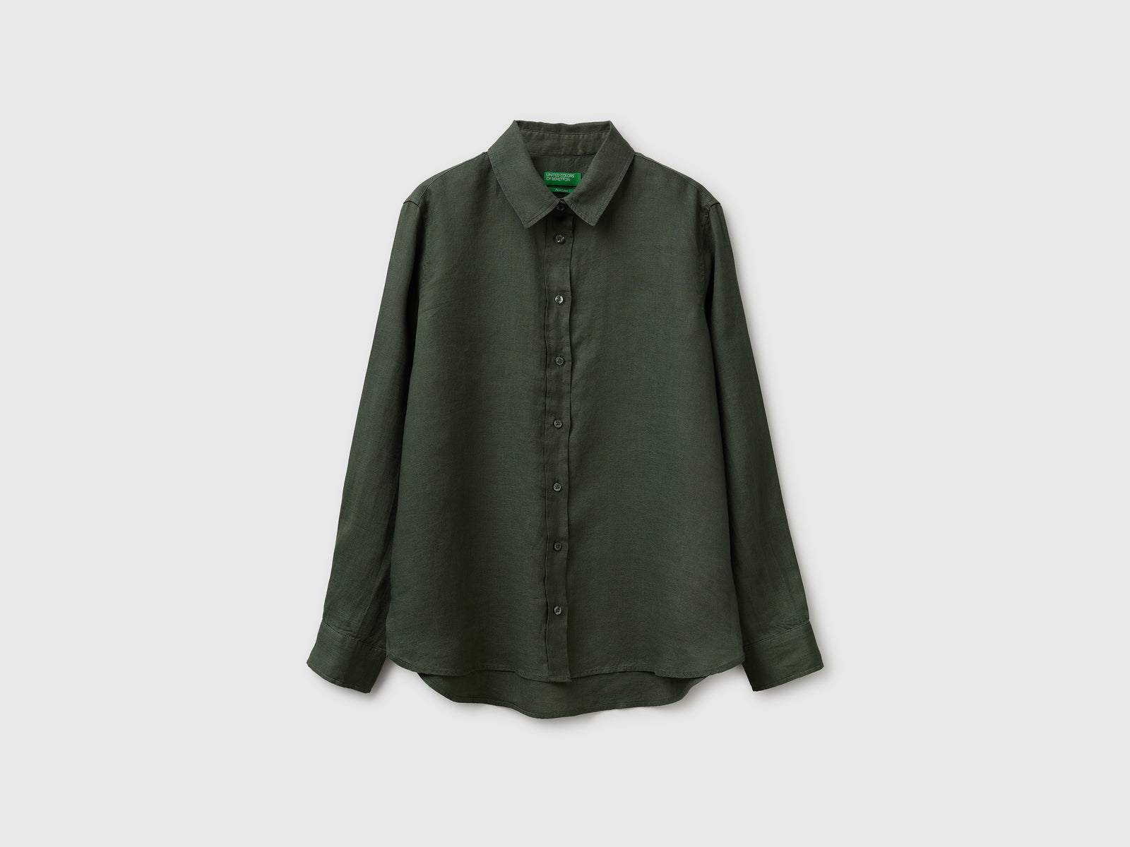 Regular fit shirt in pure linen - ucb_image_FS