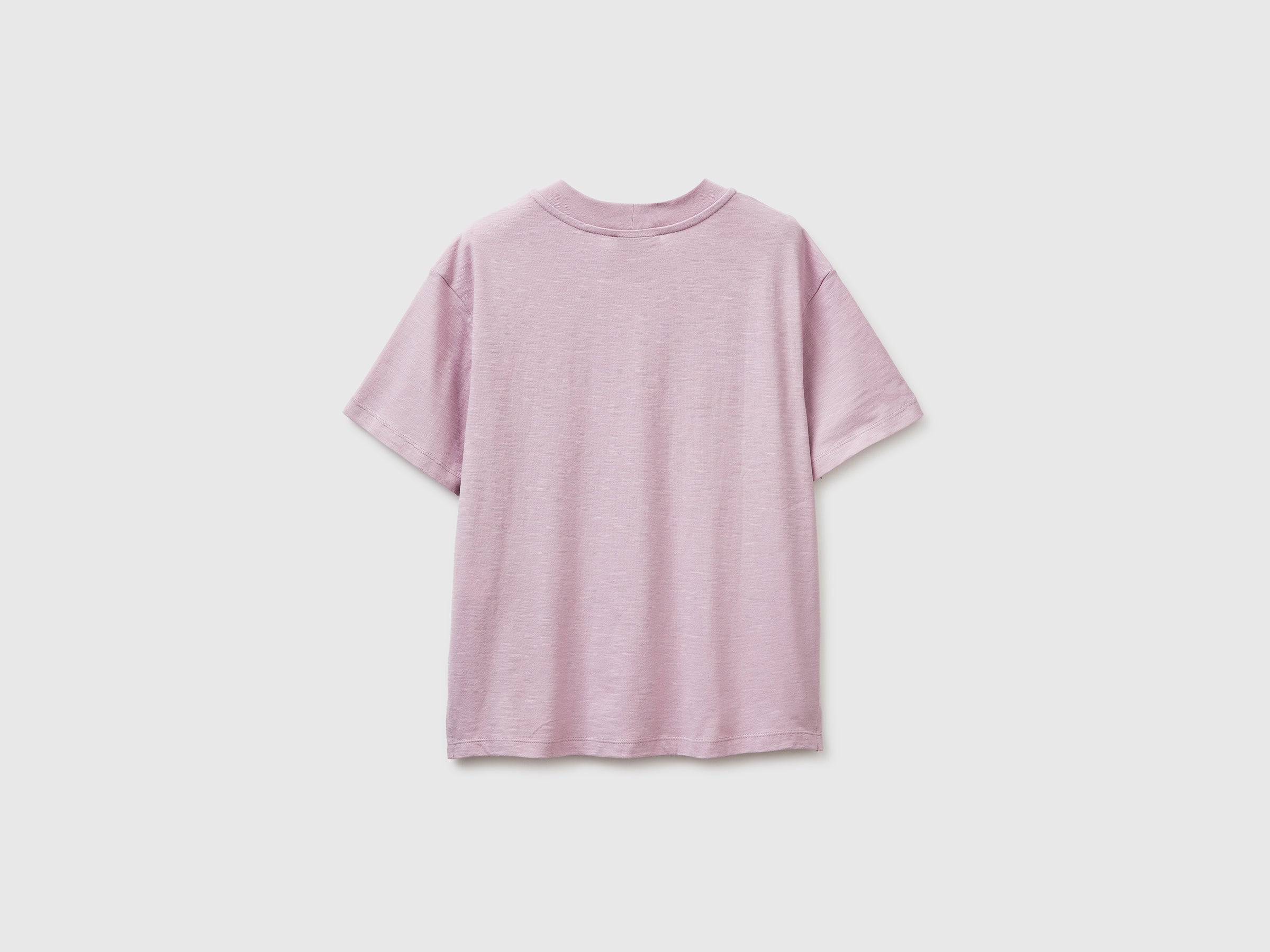 Crew neck t-shirt in lightweight cotton - ucb_image_BS