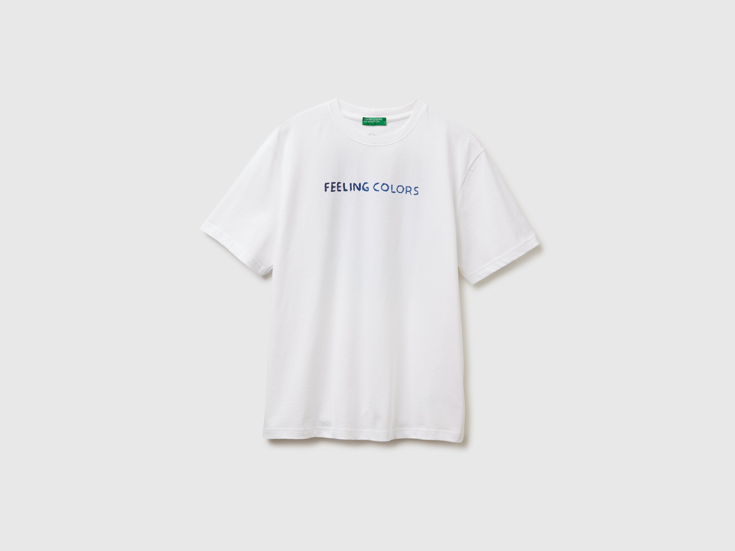 T-shirt relaxed fit com estampa à frente e atrás - ucb_image_FS
