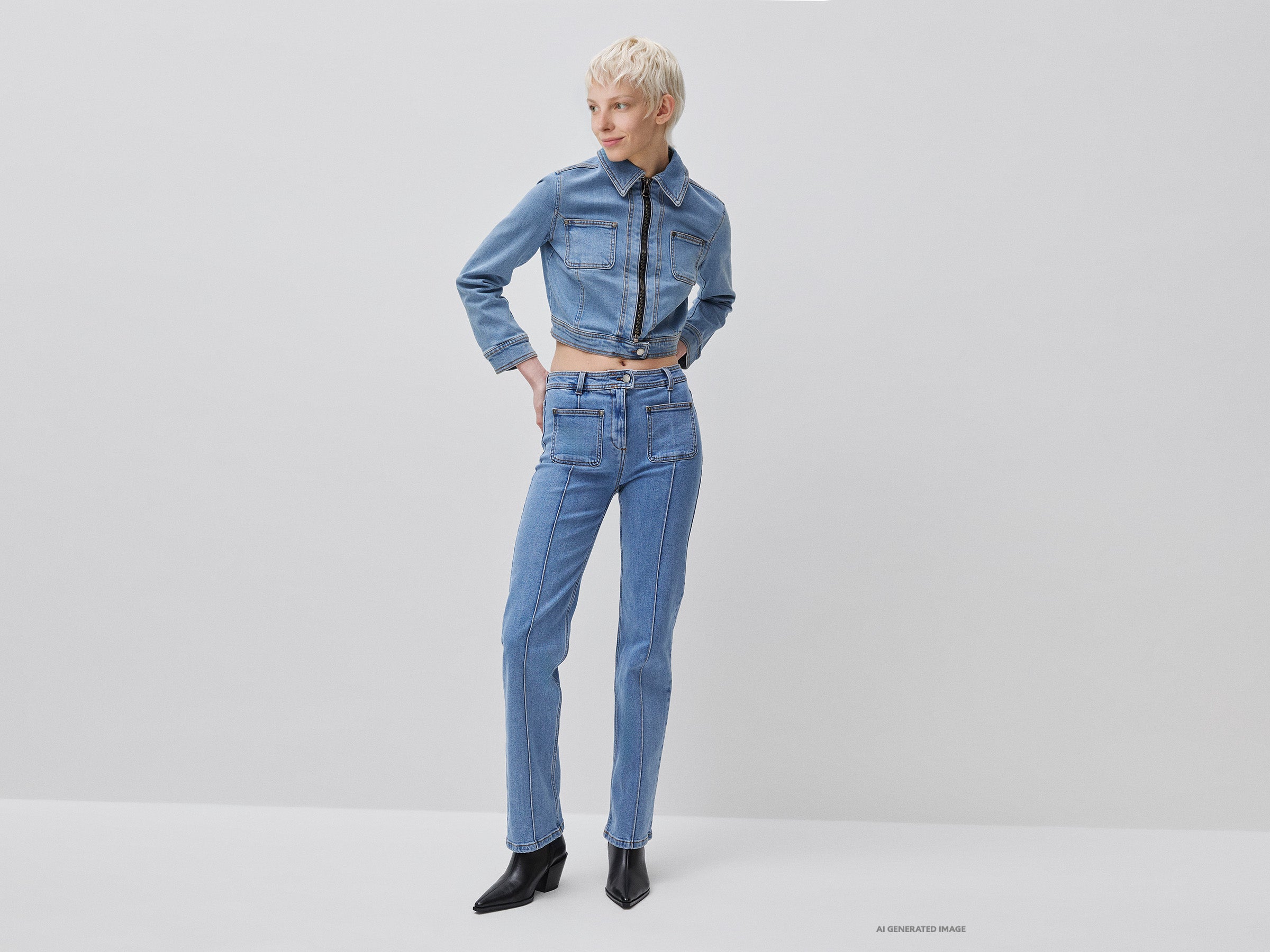 Jeans flare com nervura - ucb_image_FY