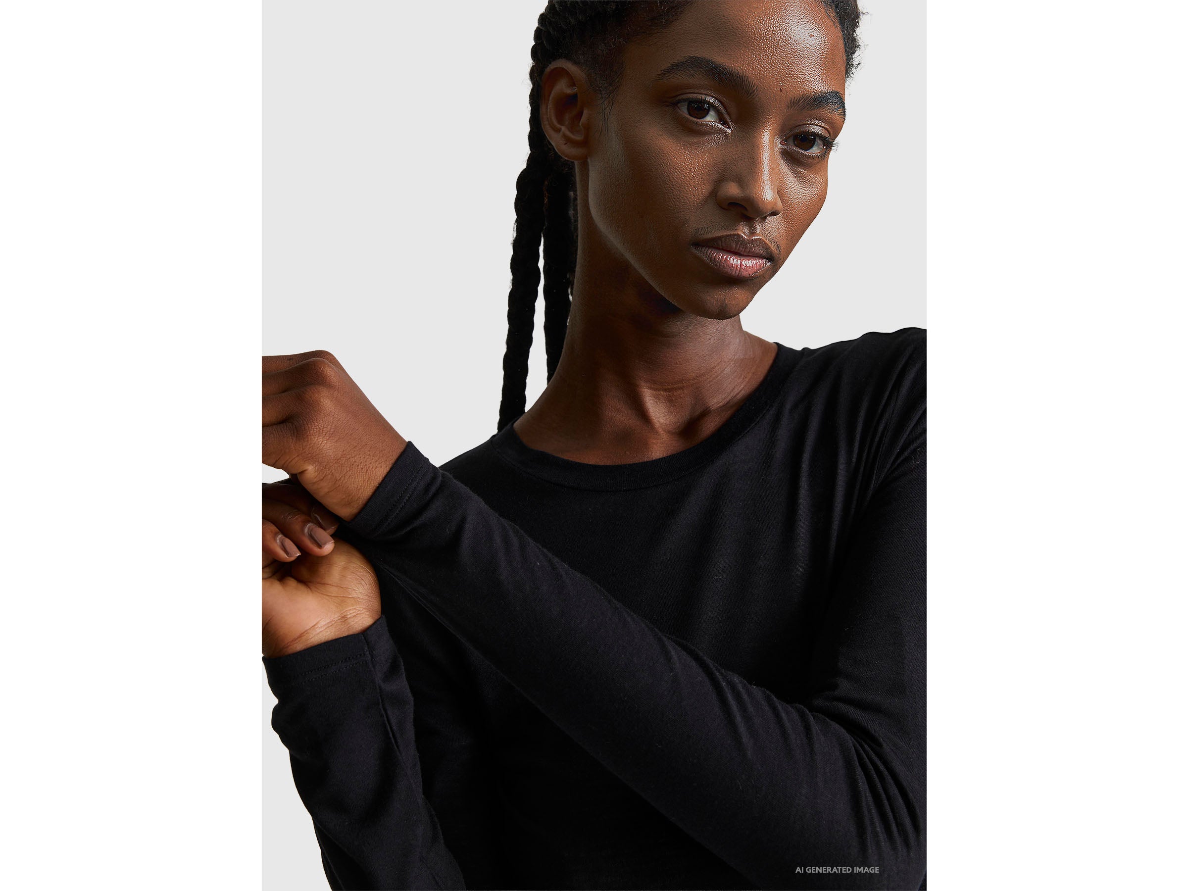 T-shirt em mistura de viscose e caxemira - ucb_image_FY