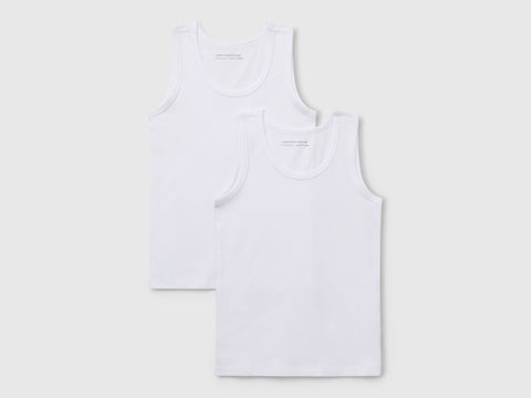 Two tank tops in stretch organic cotton - ucb_image_FS