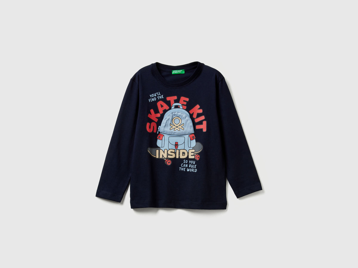 T-shirt com estampa e aplicação - ucb_image_FS