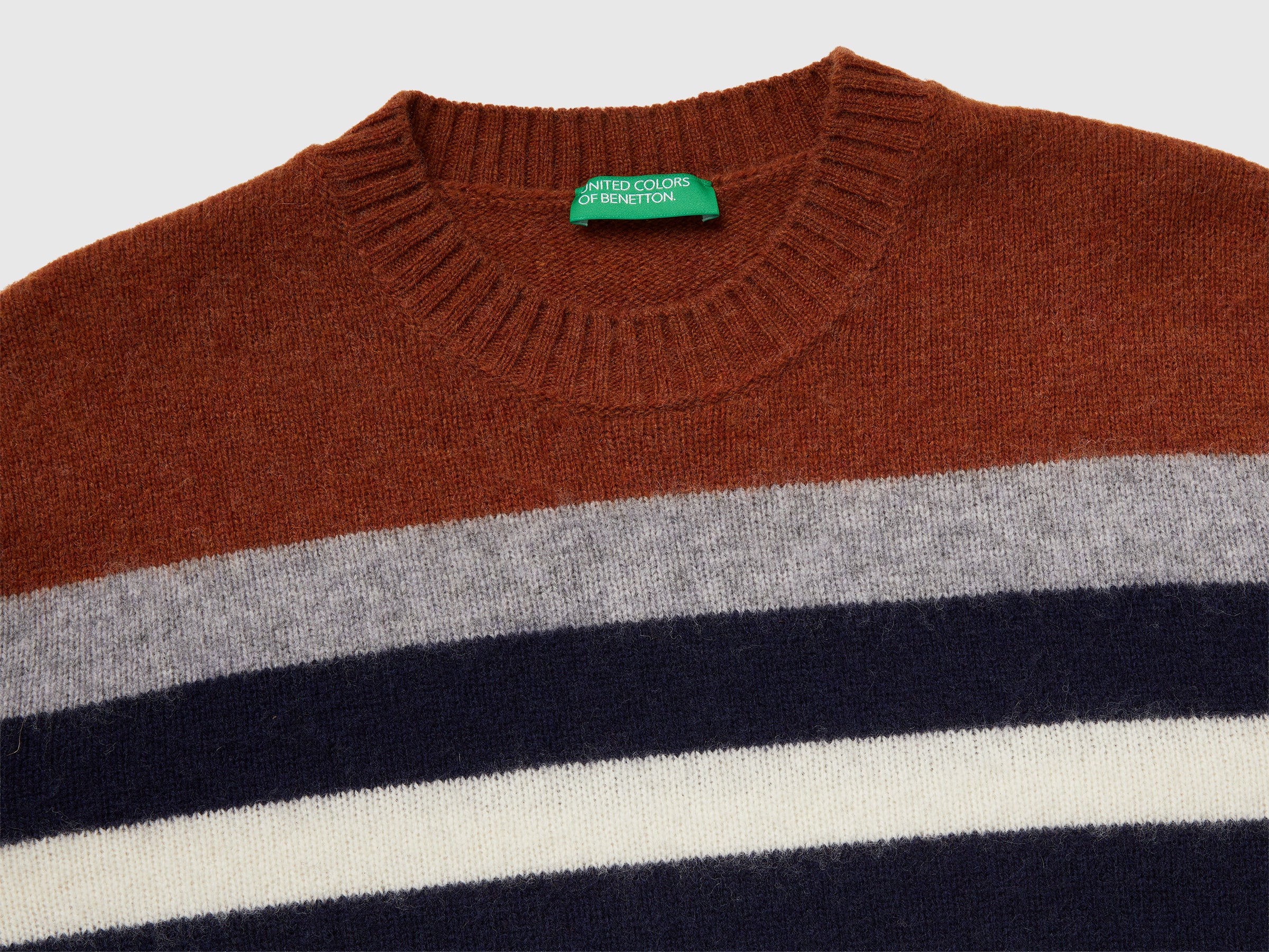 Camisola às riscas em lã Shetland - ucb_image_DS1