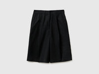 100% linen Bermuda shorts - ucb_image_FS