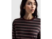 T-shirt às riscas com gola lurex - ucb_image_FY