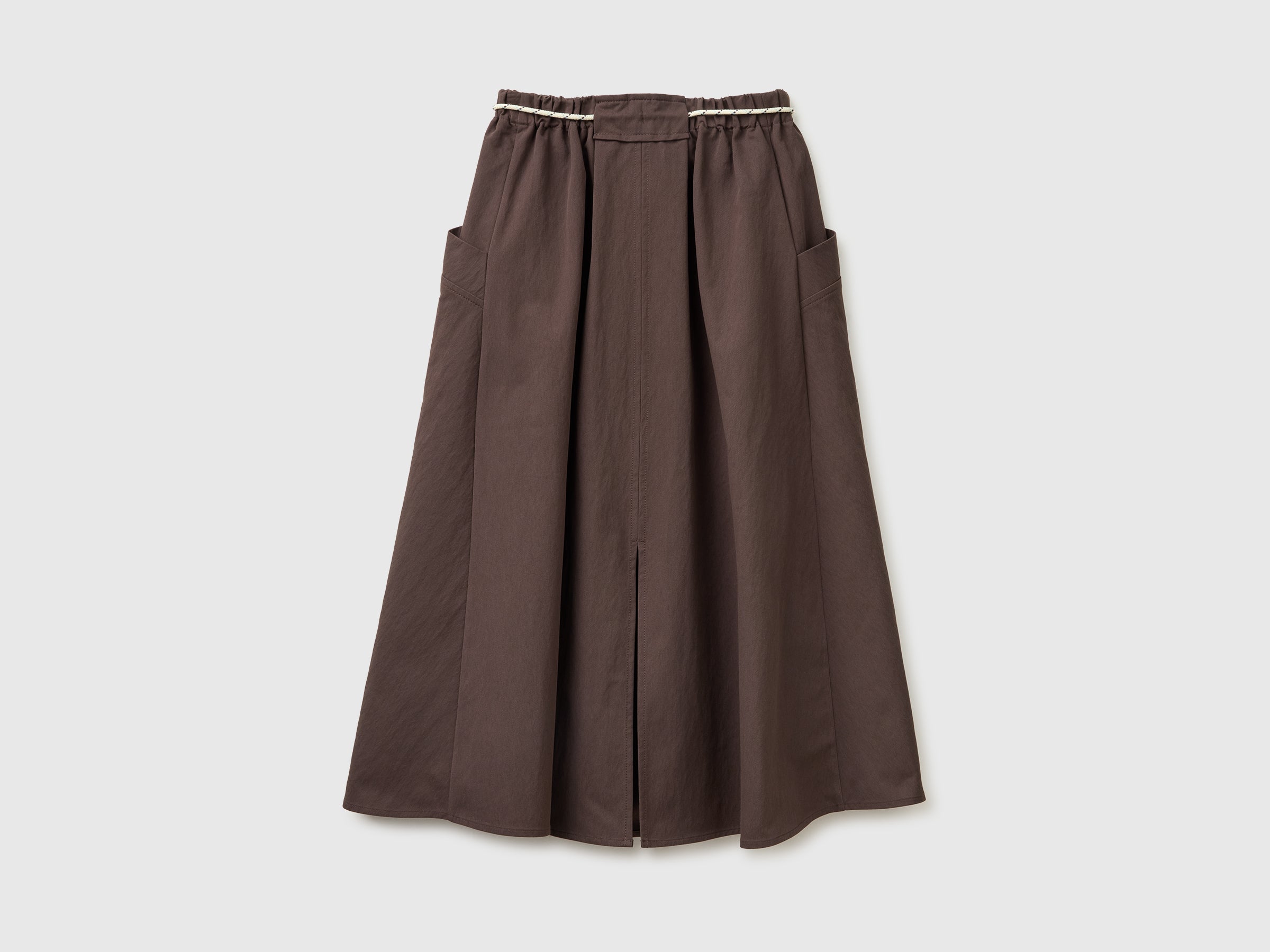 Midi skirt with drawstring - ucb_image_BS