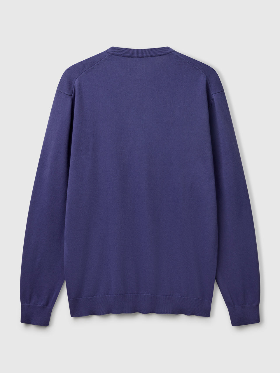 Camisola em algodão puro com decote em V - ucb_image_BS