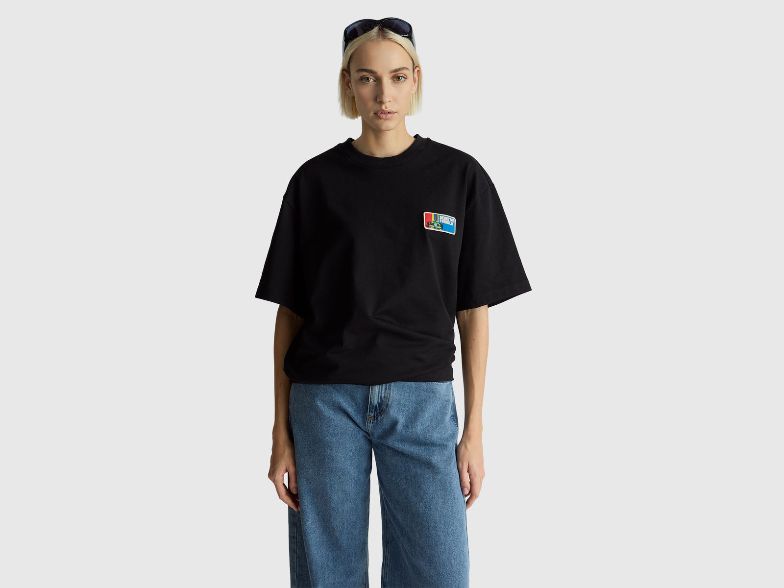 T-shirt Benetton Formula com estampa atrás - ucb_image_F