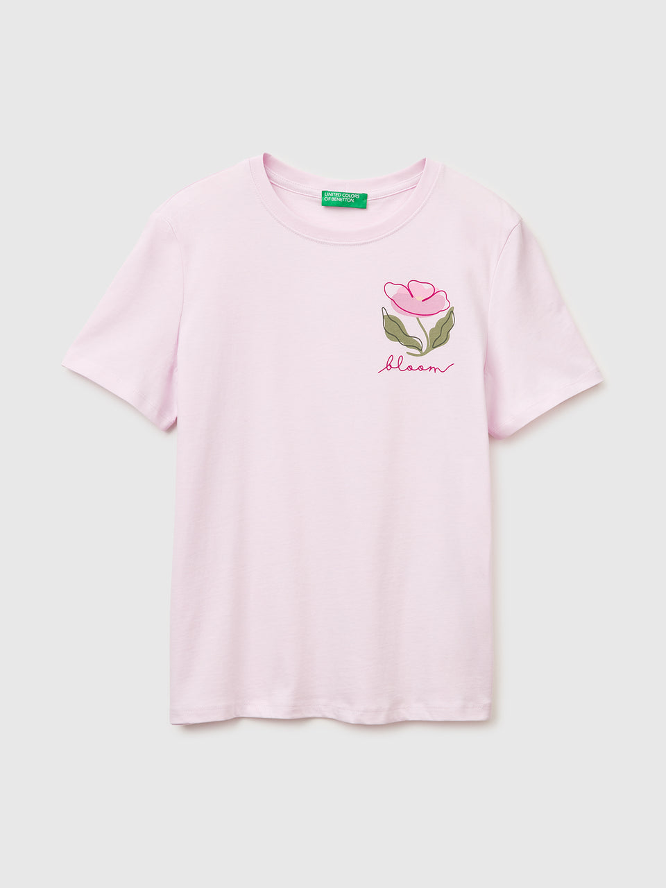 T-shirt with flower print - ucb_image_FS
