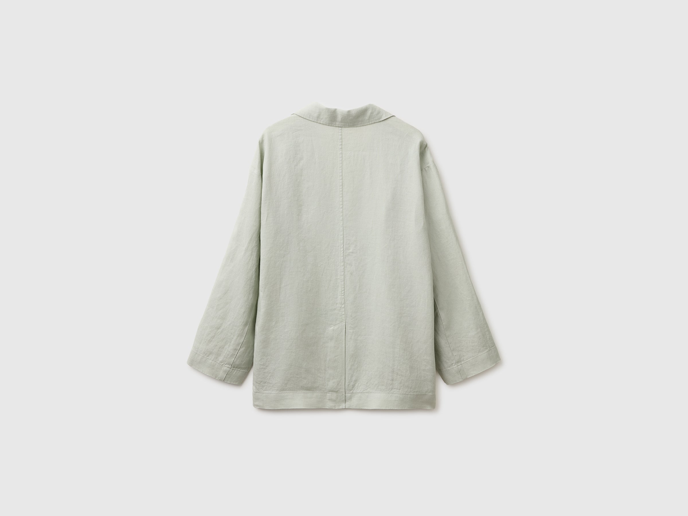 100% linen single-breasted blazer - ucb_image_BS