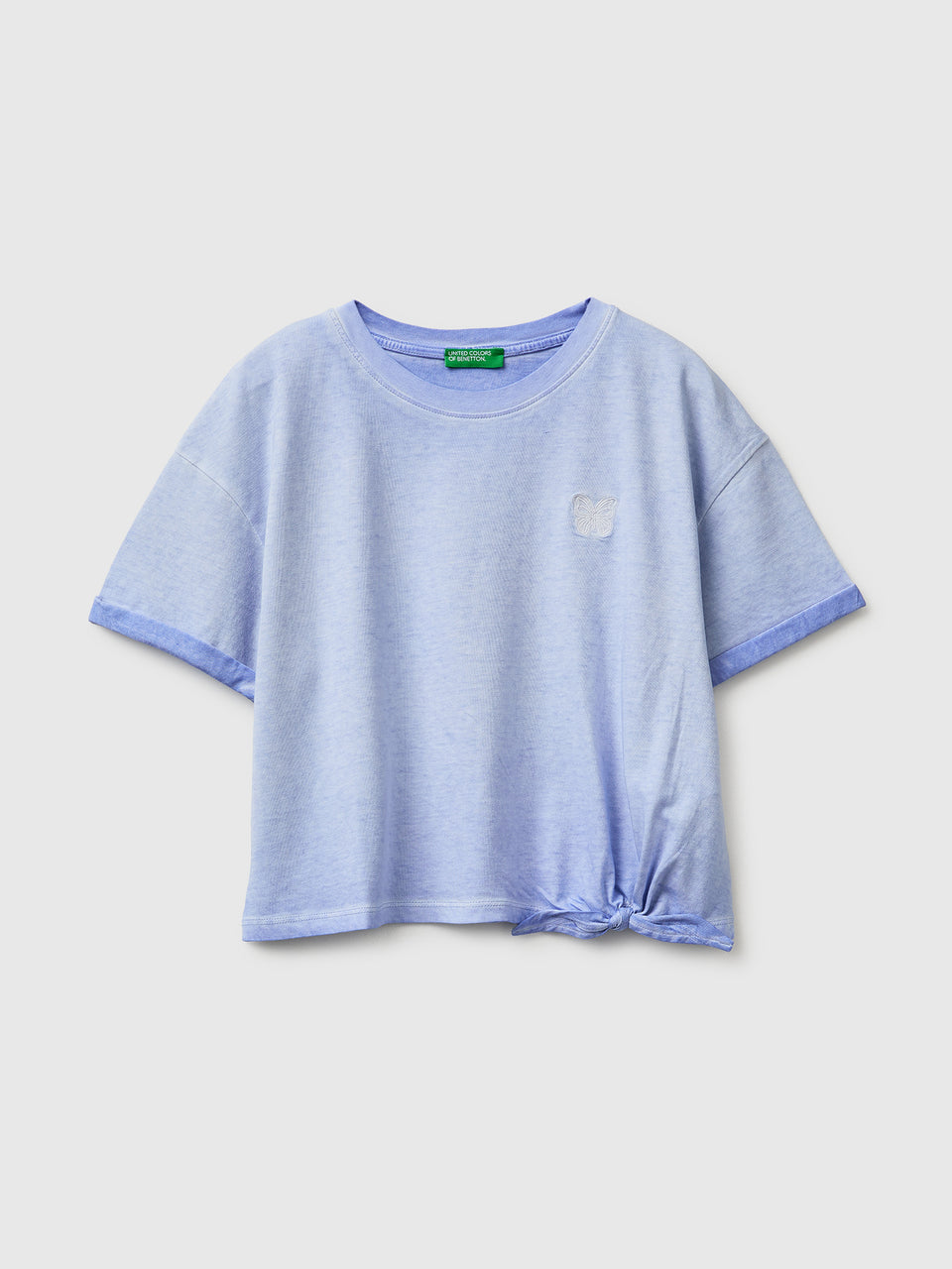 T-shirt com estampa e nó - ucb_image_FS