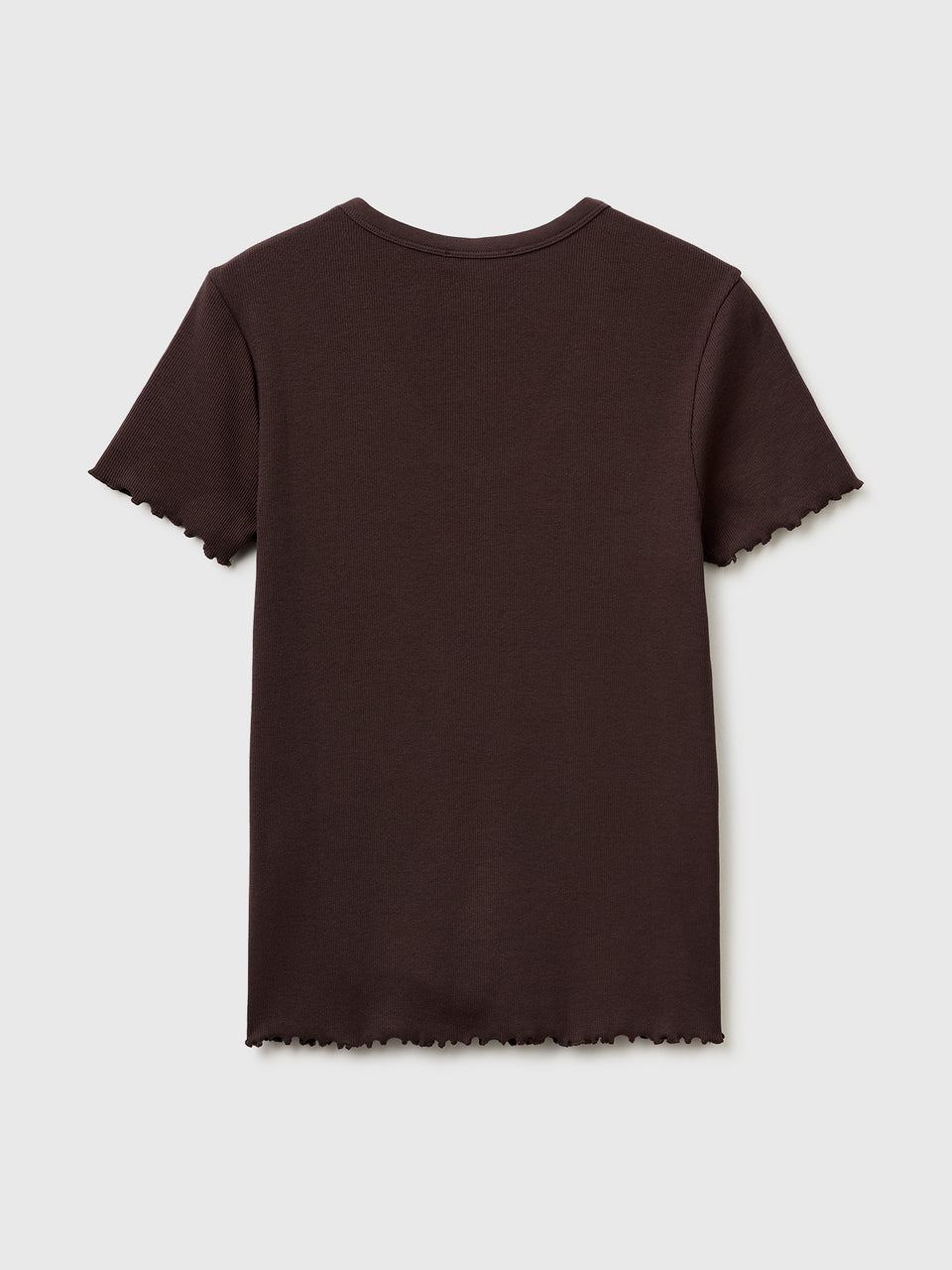 T-shirt decote em V canelado - ucb_image_BS