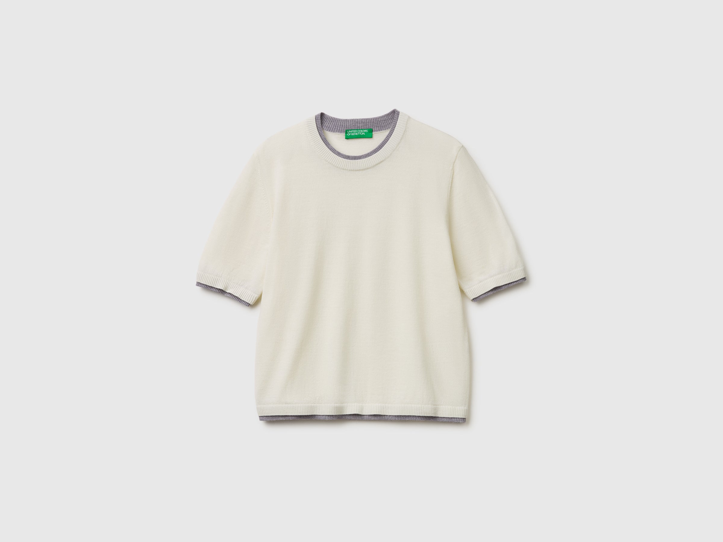 100% Merino wool short-sleeved shirt - ucb_image_FS
