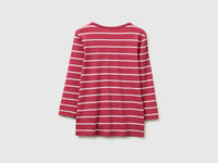 Striped t-shirt with boat neck - ucb_image_BS