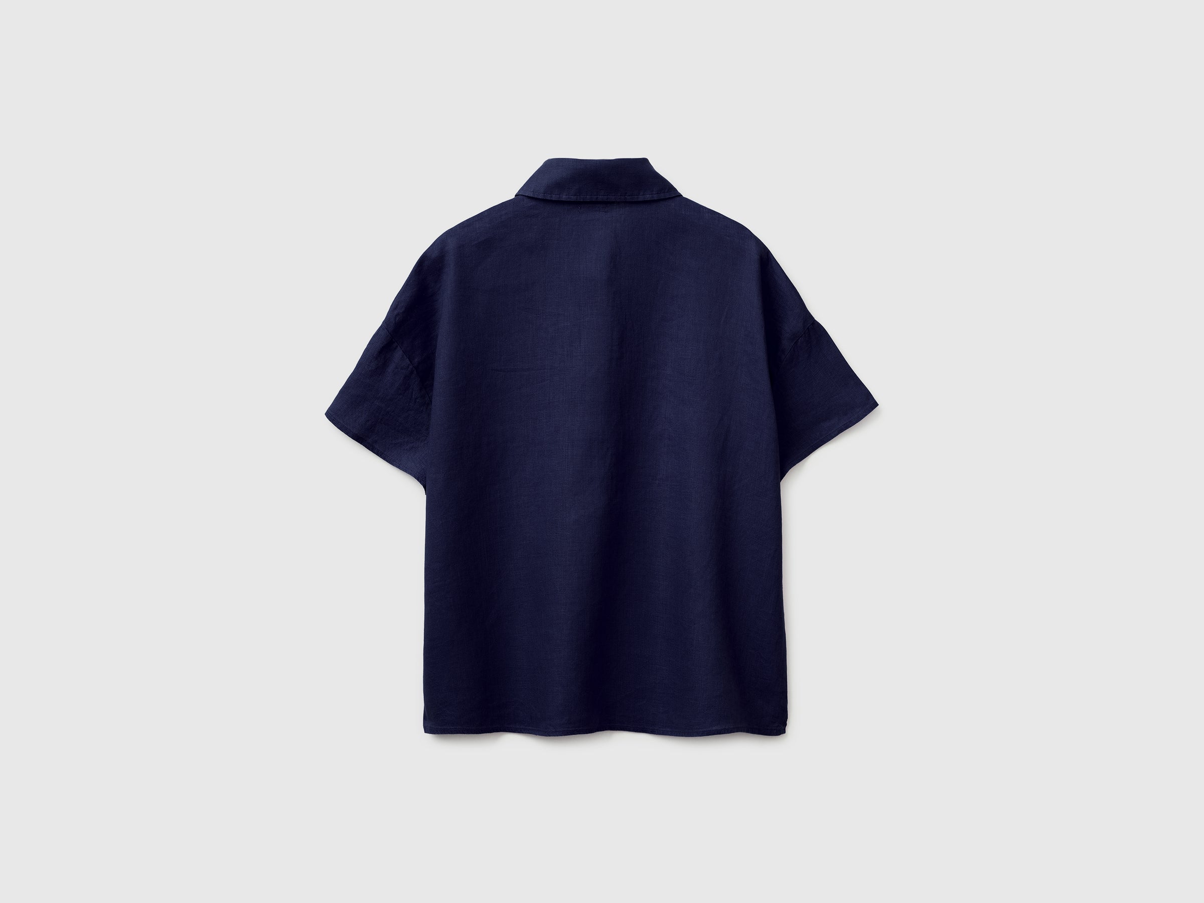 100% linen short-sleeved blouse - ucb_image_BS