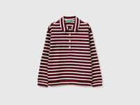 Striped sweatshirt polo shirt - ucb_image_FS