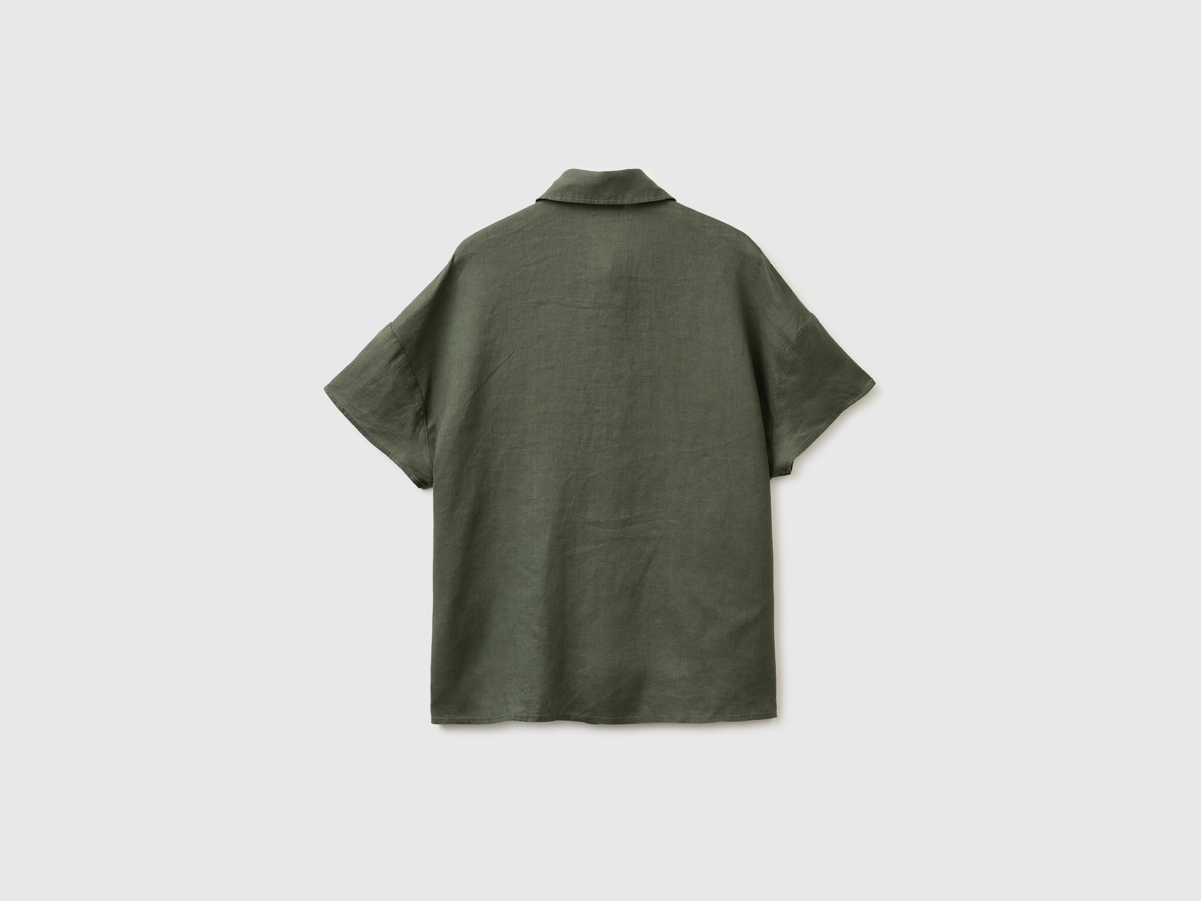 100% linen short-sleeved blouse - ucb_image_BS