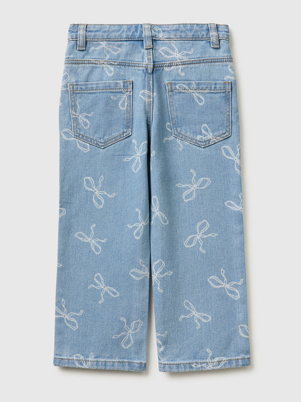Slim fit jeans with bow print - ucb_image_BS